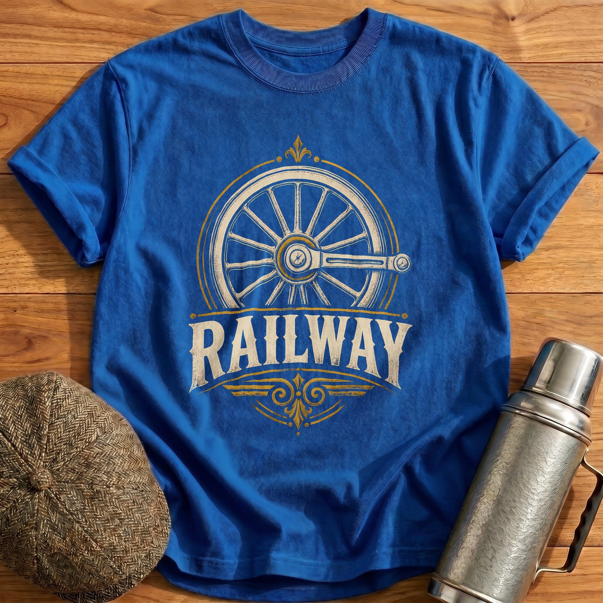 Railway Heritage T-Shirt - Royal