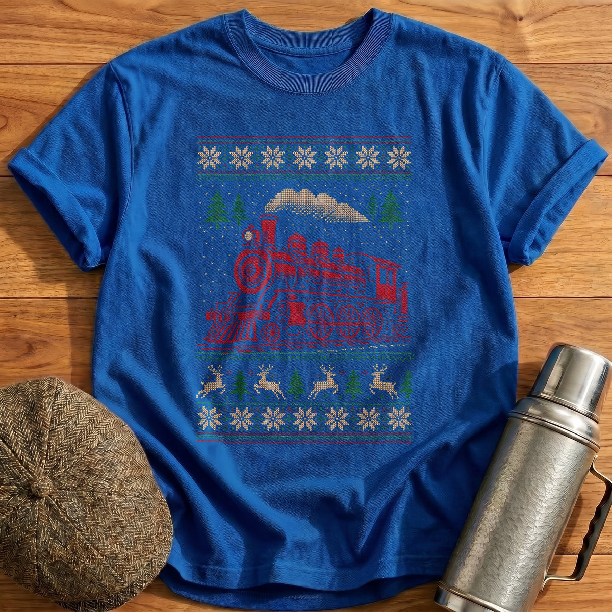 Red Loco Sweater 99 T-Shirt - Royal