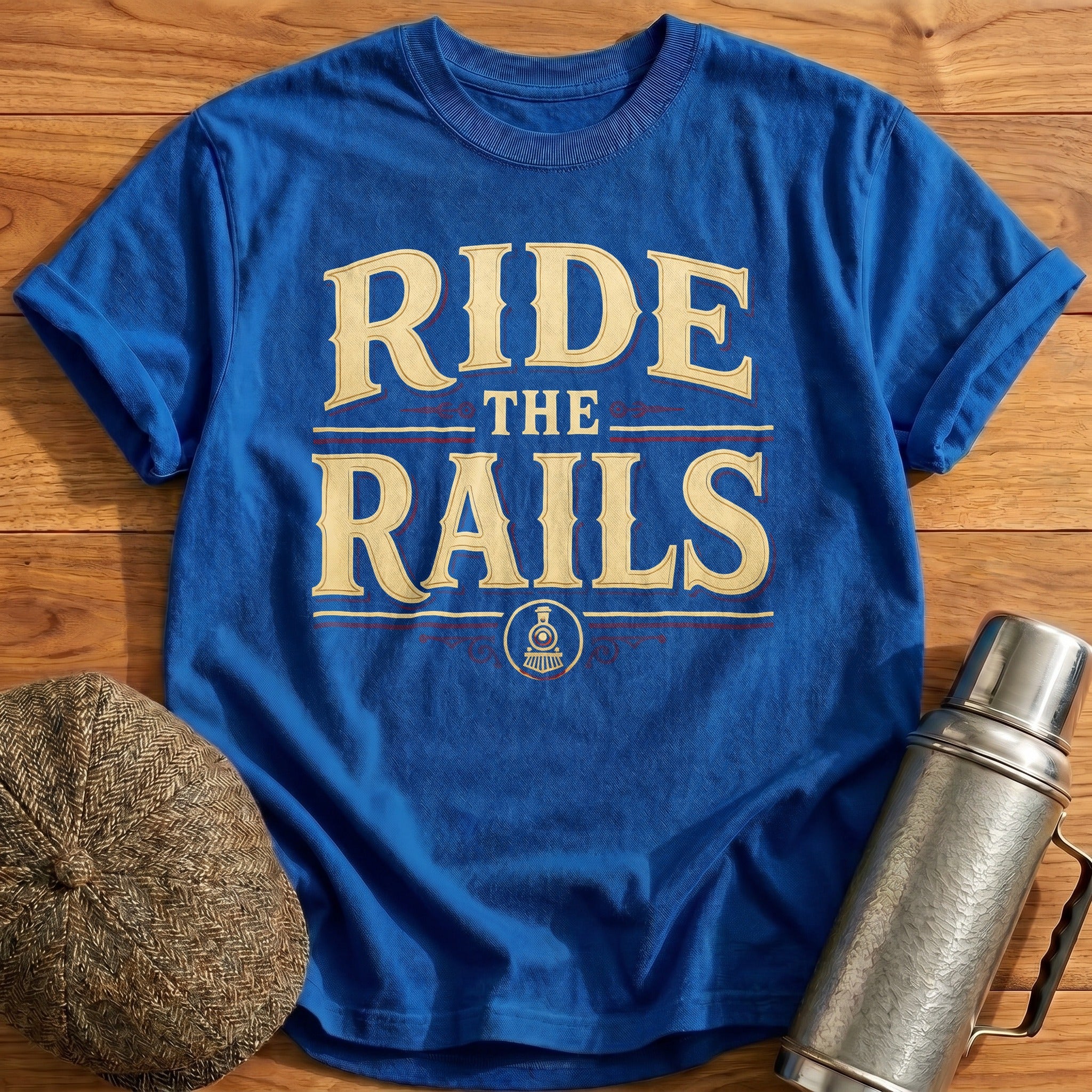 Ride The Rails Train Enthusiast - Royal