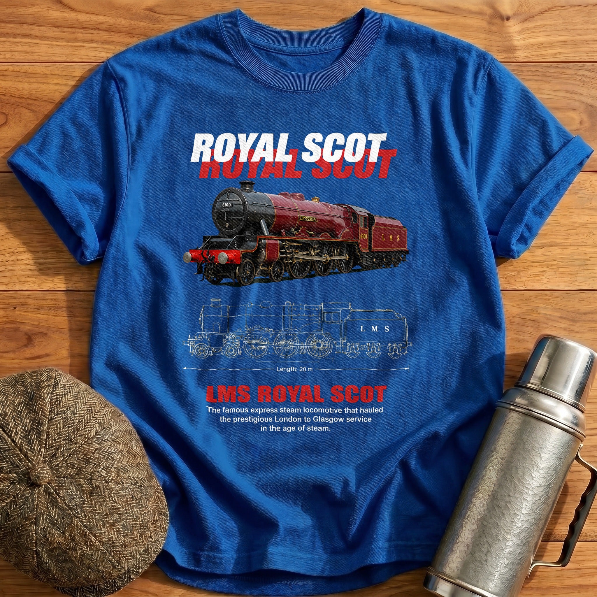 Royal Scot 78 T-Shirt - Royal