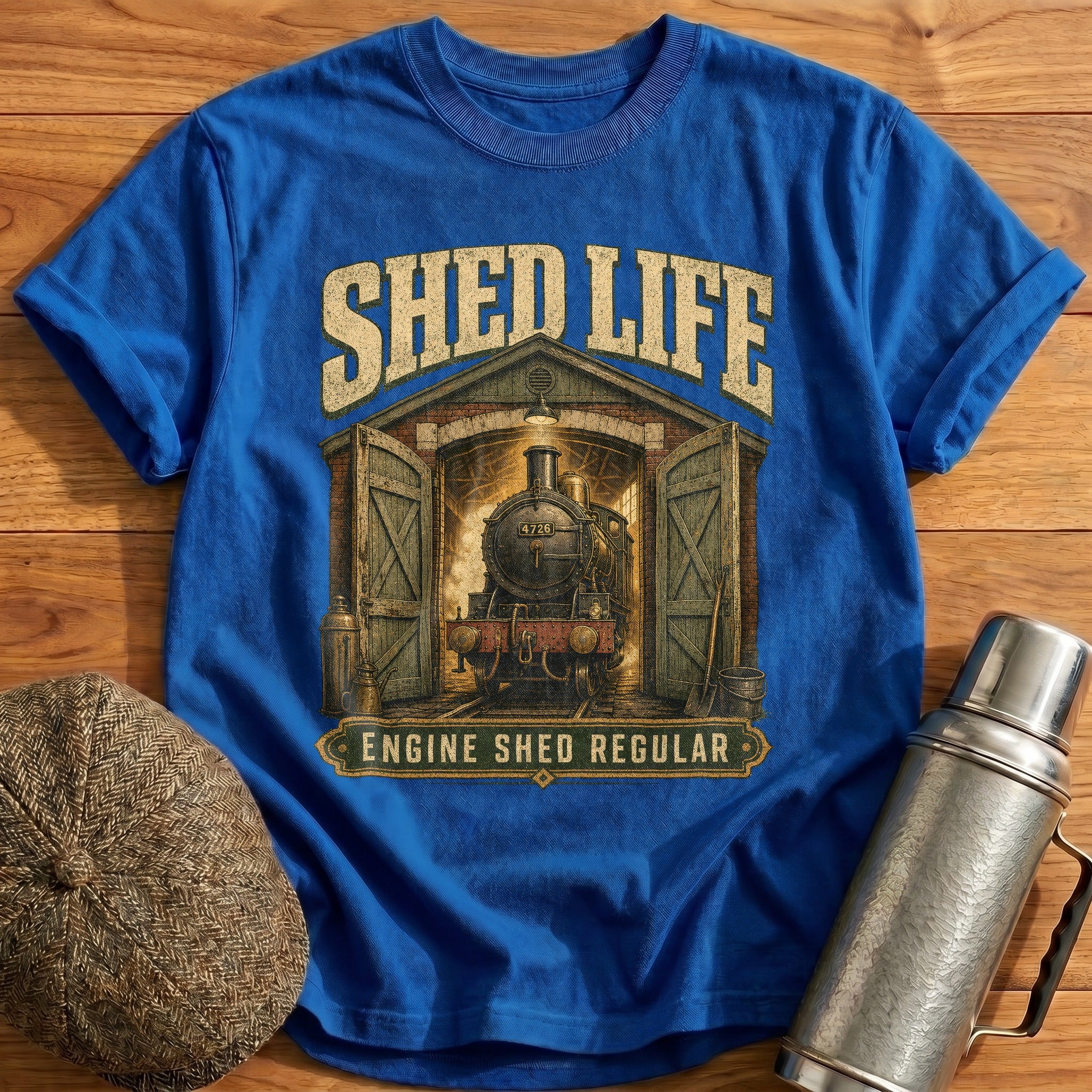 Shed Life Regular T-Shirt - Royal