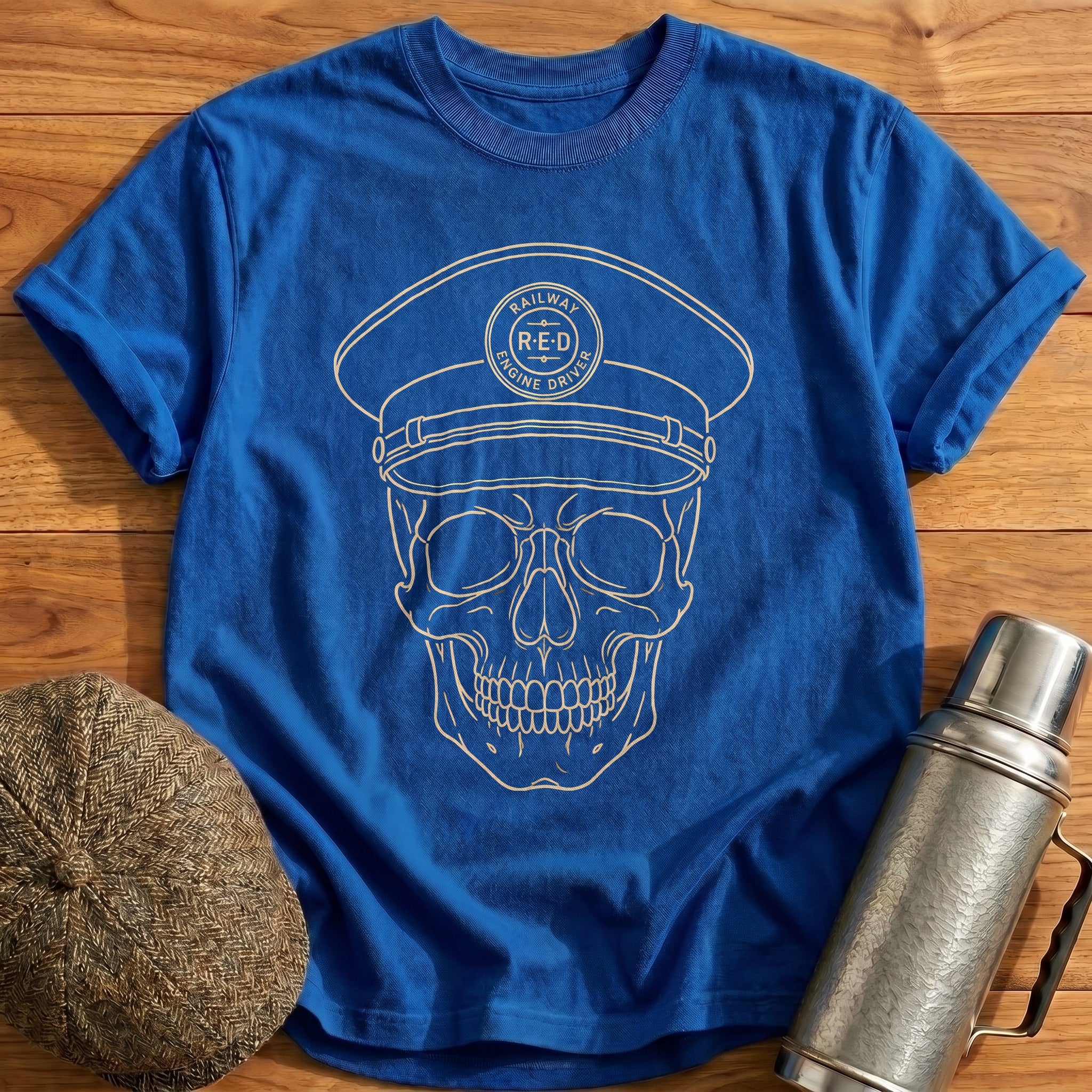 Skull Driver Cap 92 - Royal