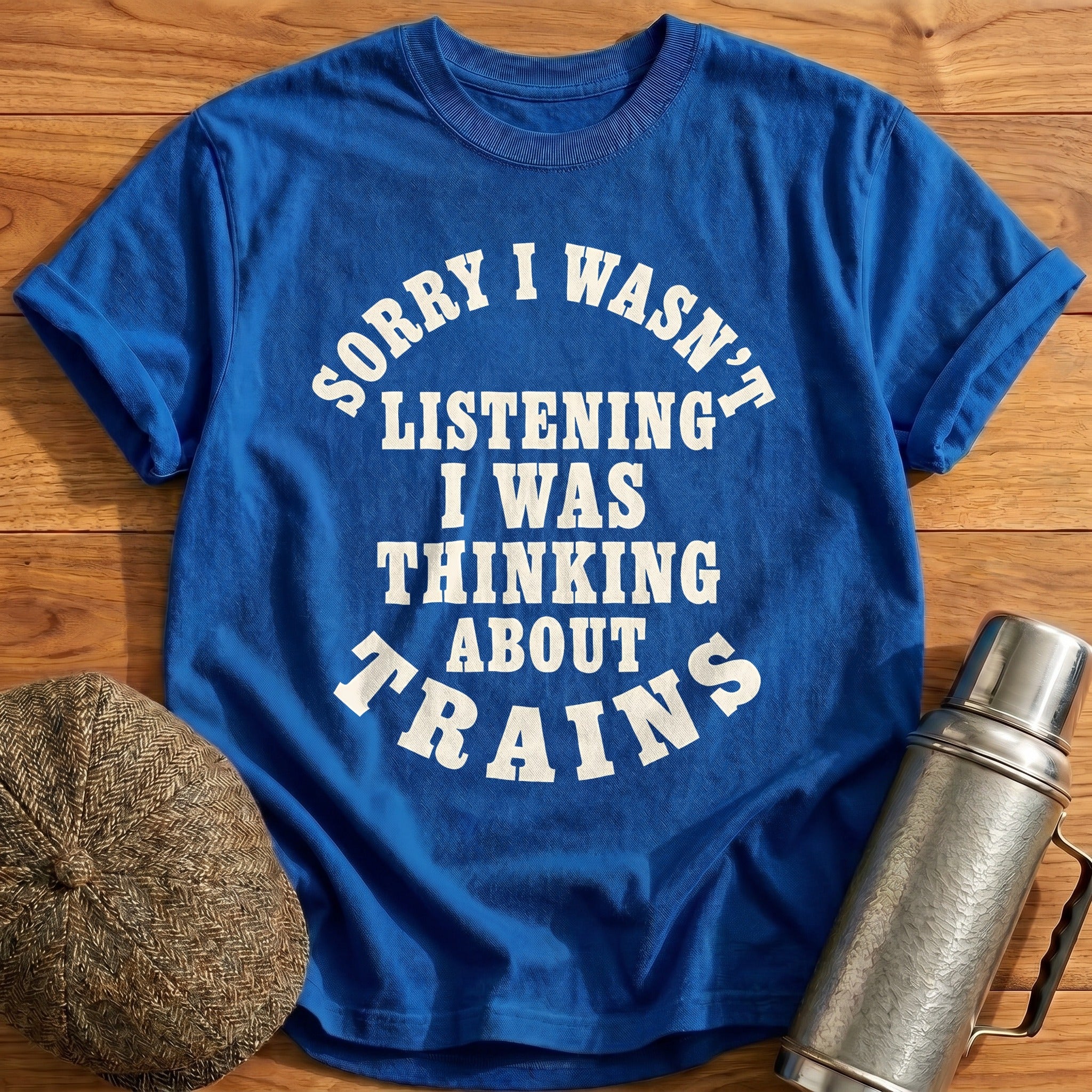Sorry I Wasnt Listening 94 T-Shirt - Royal