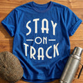 Stay On Track 66 T-Shirt - Royal