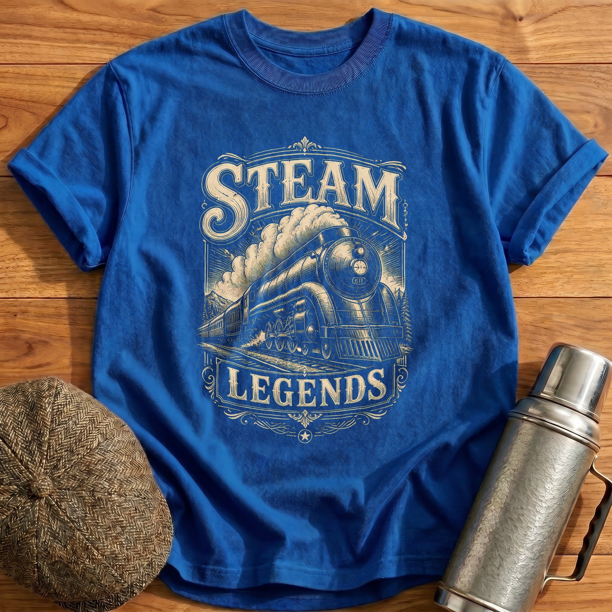 Steam Legends T-Shirt - Royal