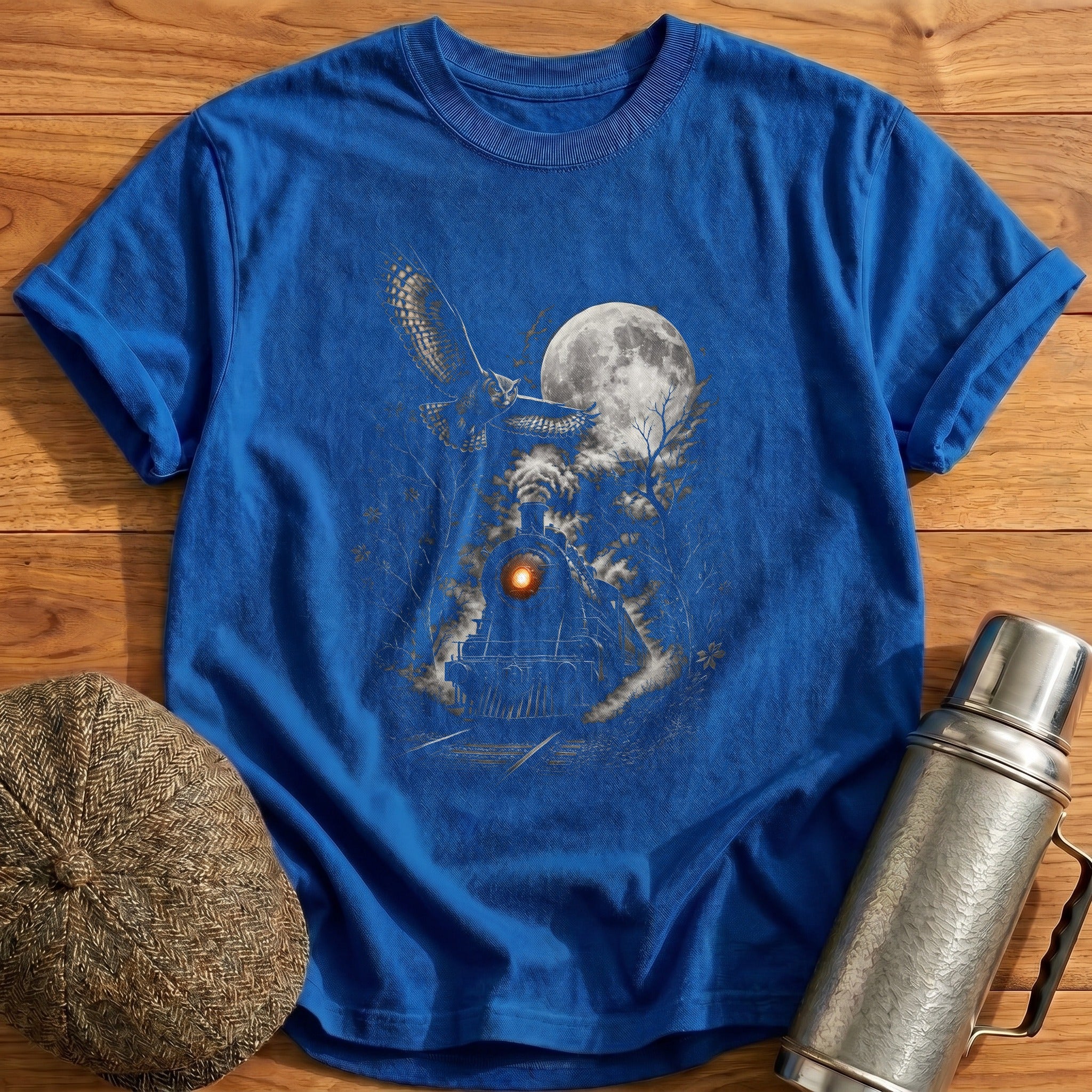Steam Owl Autumn Trees 22 - Royal