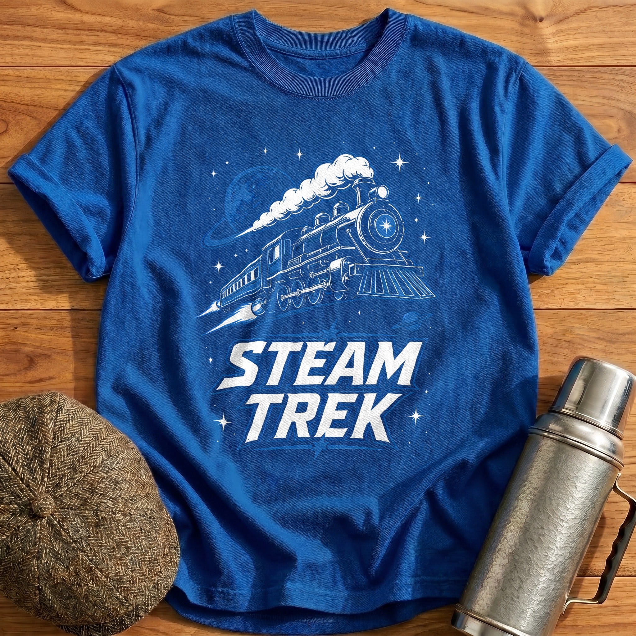 Steam Trek 58 T-Shirt - Royal