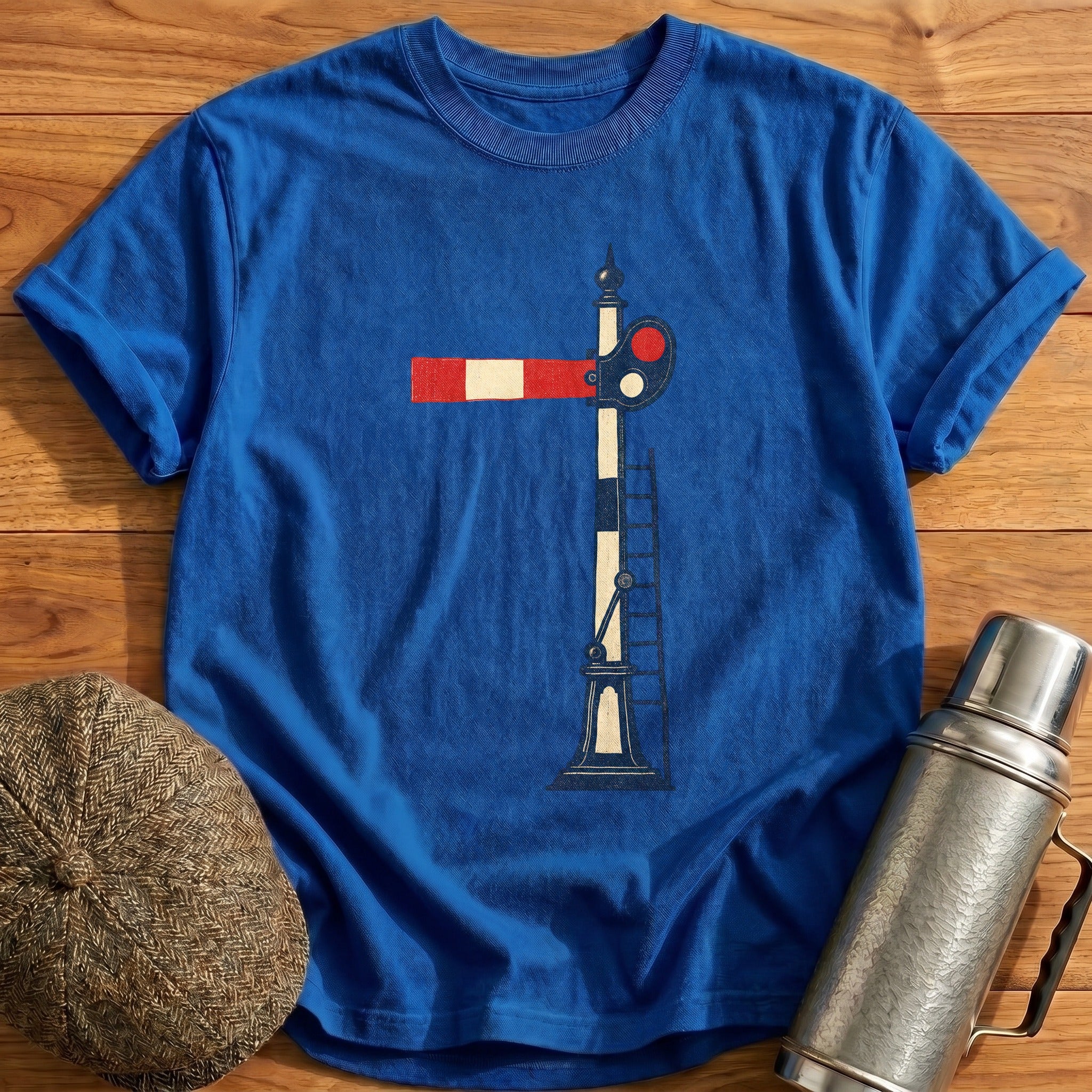 Stop & Go T-Shirt - Royal