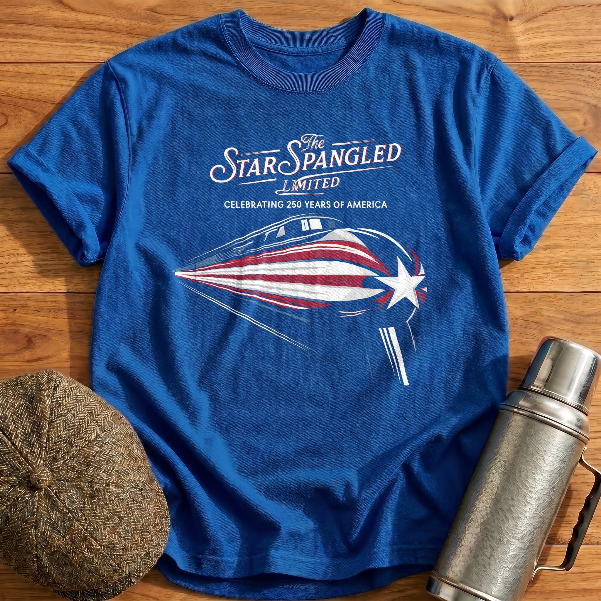 The_Star-Spangled_Limited_Patriotic T-Shirt - Royal