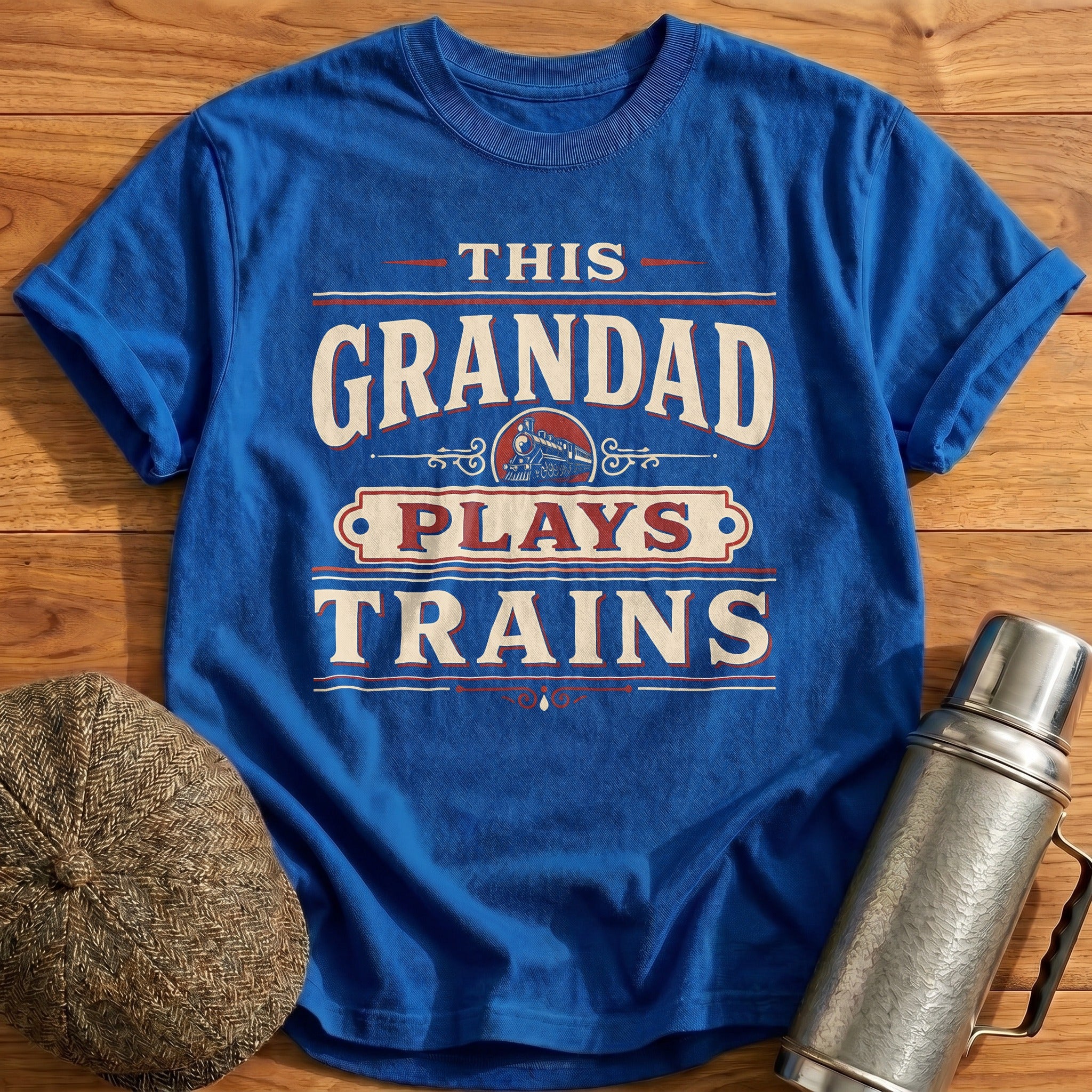 This Grandad Plays Trains - Royal