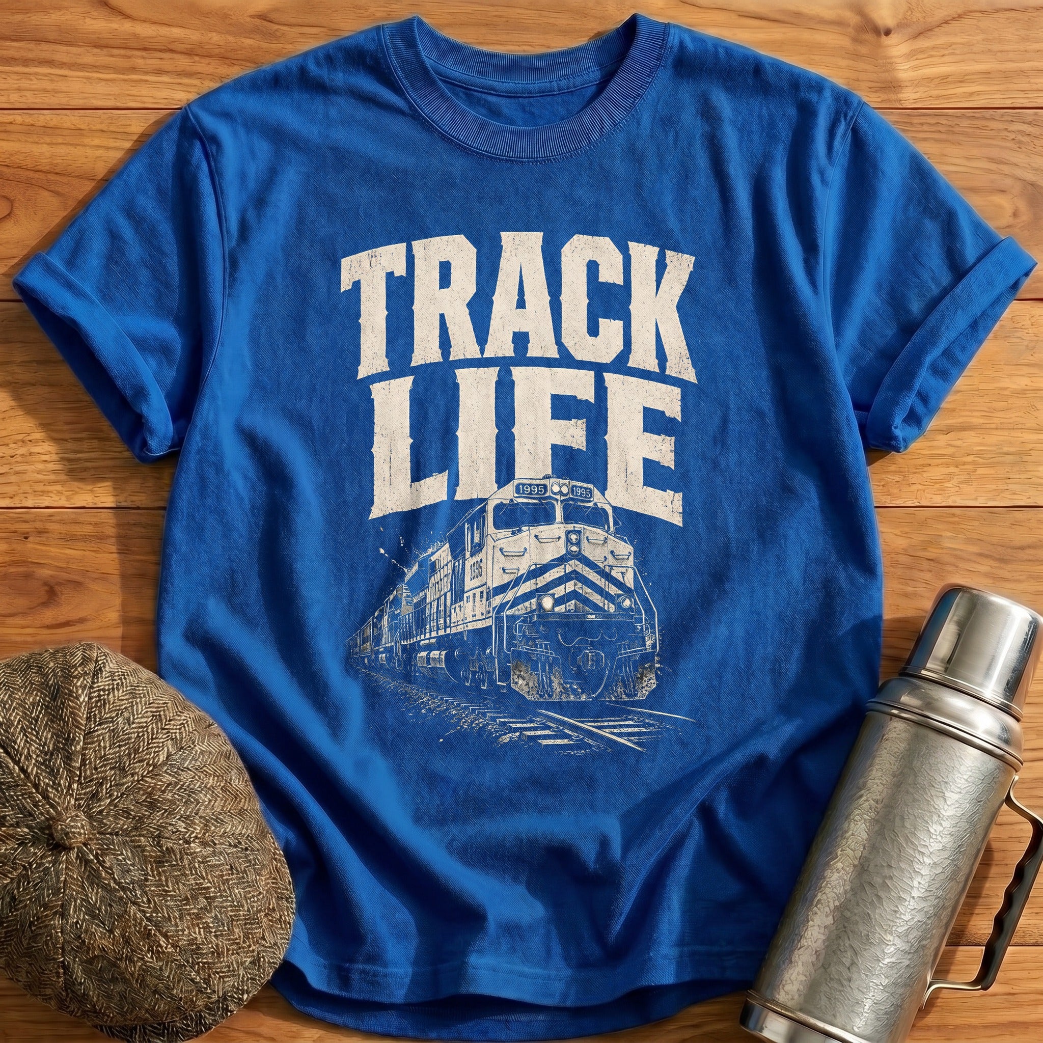Track Life T-Shirt - Royal