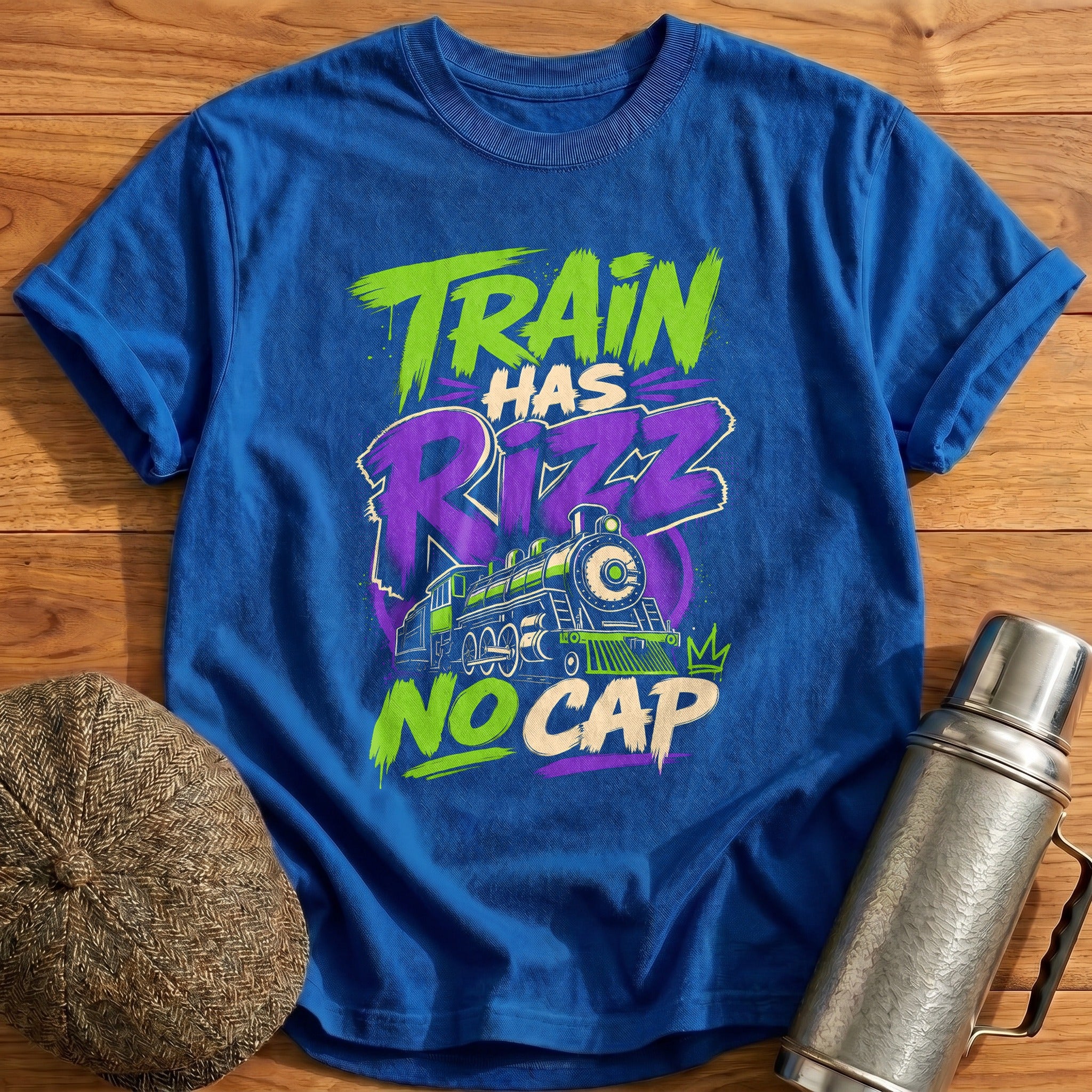 Train Has Rizz No Cap Funny - Royal