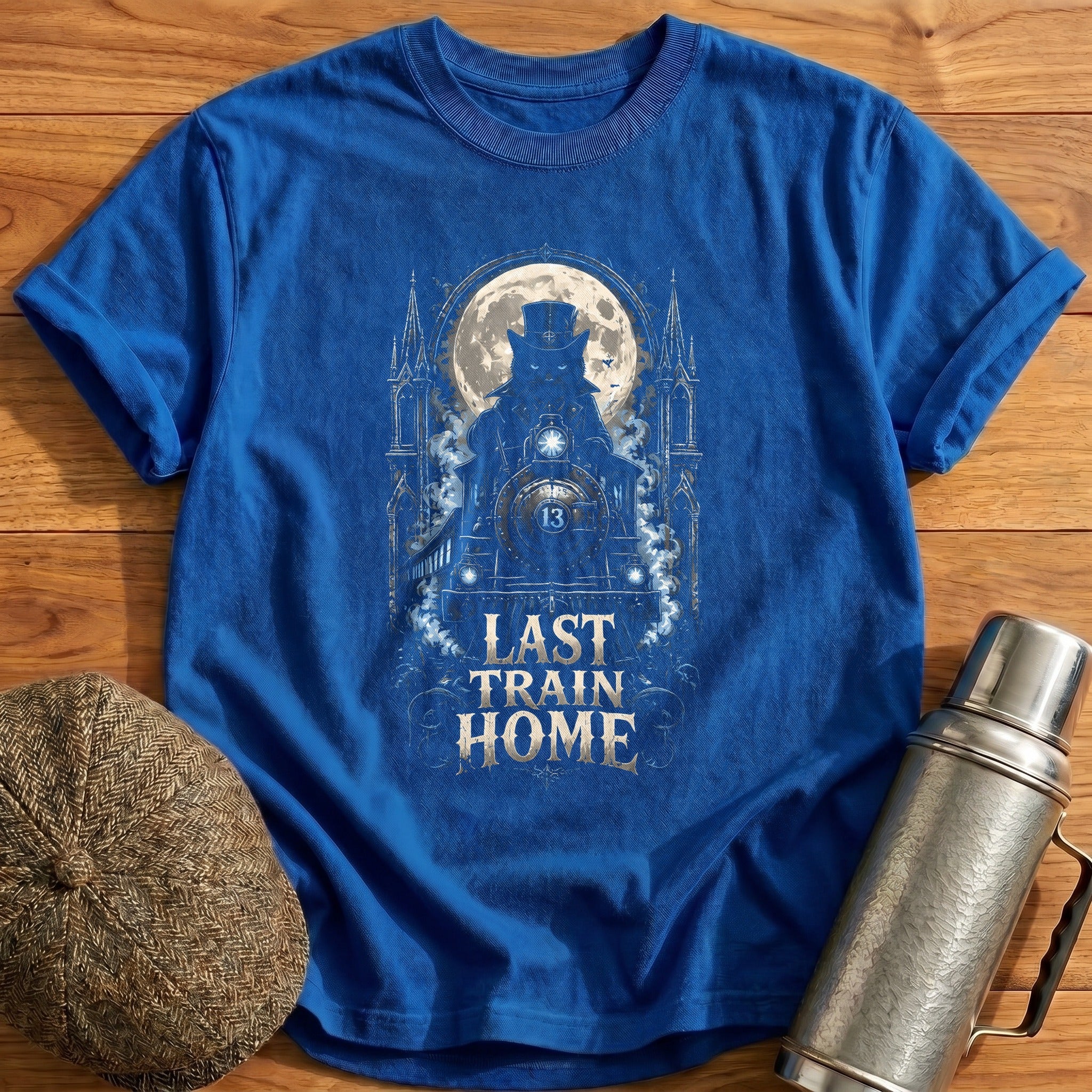 Train Home Steampunk Cat Gothic - Royal
