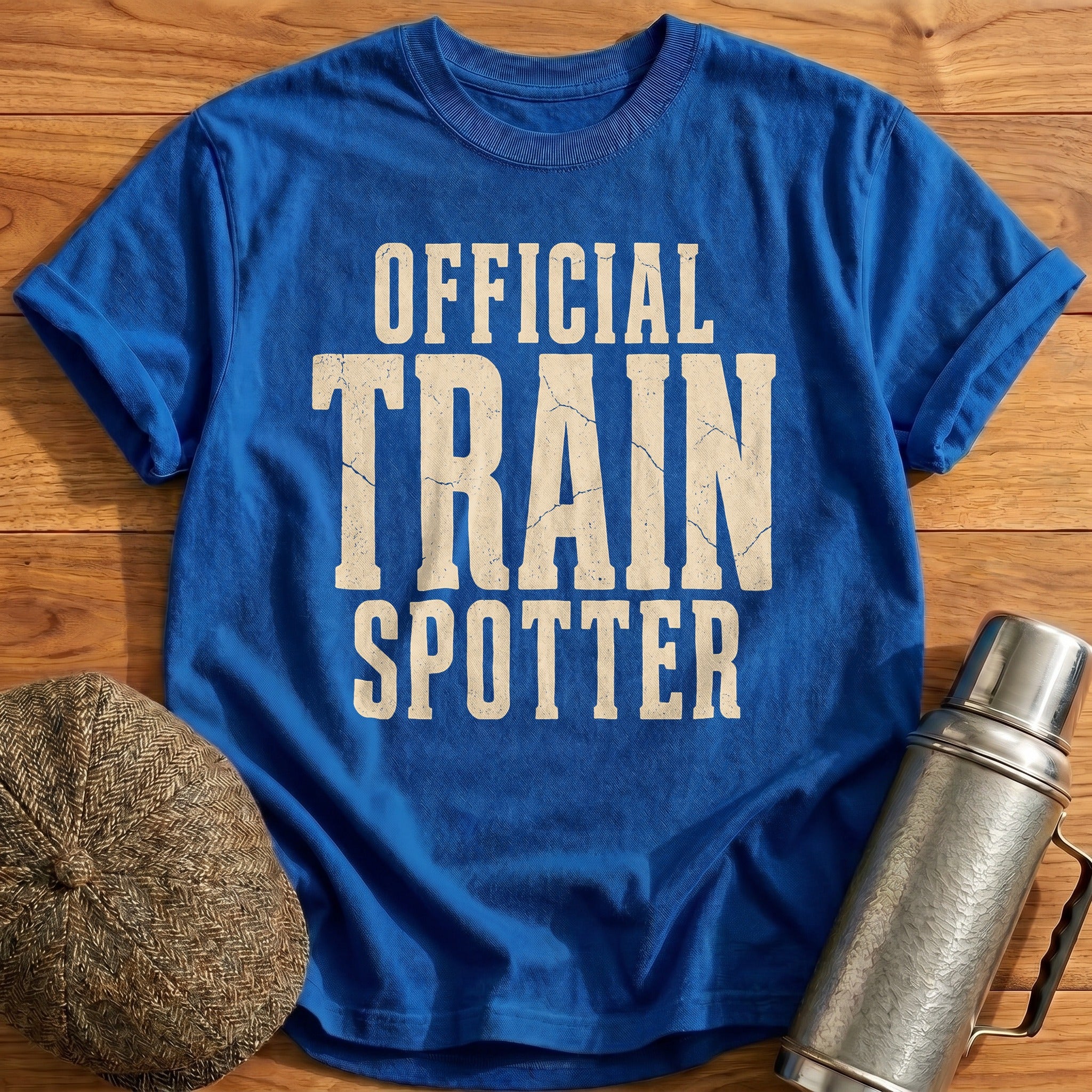 Train Spotter Vintage - Royal