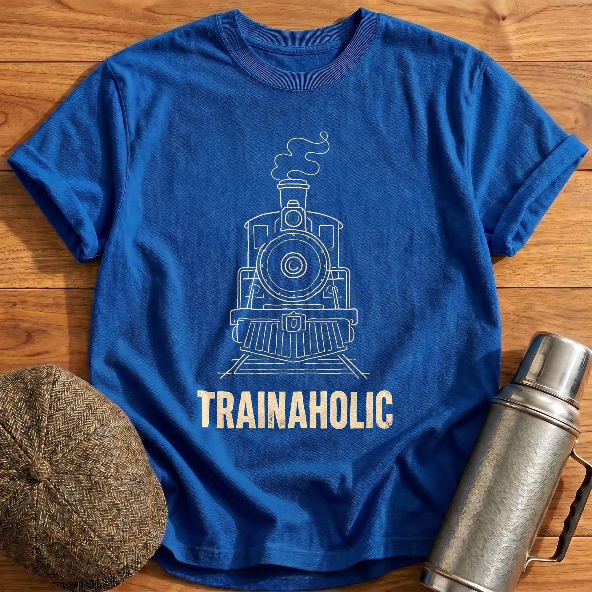 Trainaholic 88 T-Shirt - Royal