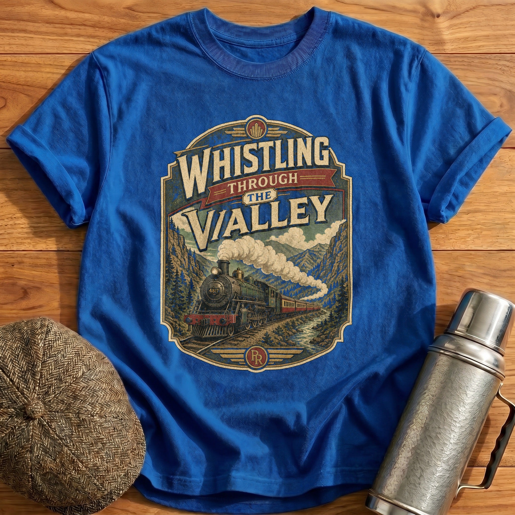 Whistling Through T-Shirt - Royal