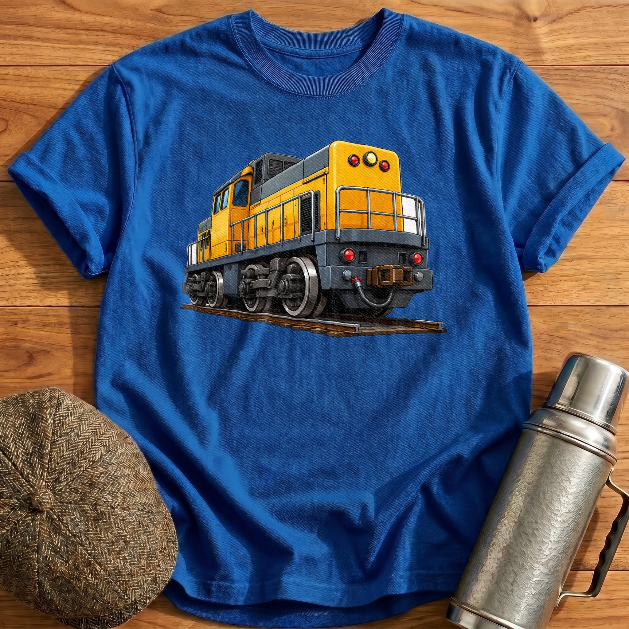 Dieselloco Rear34 T-Shirt - Royal