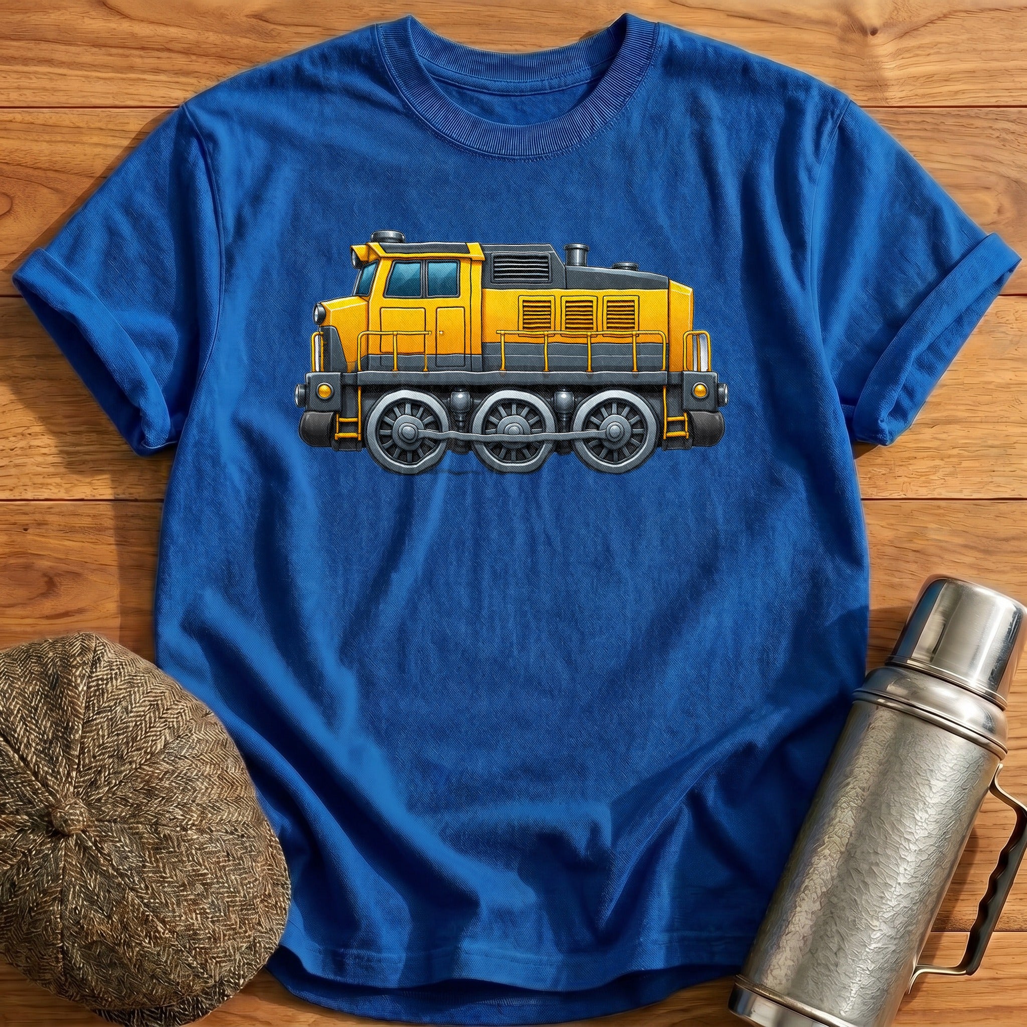 Dieselloco Side T-Shirt - Royal