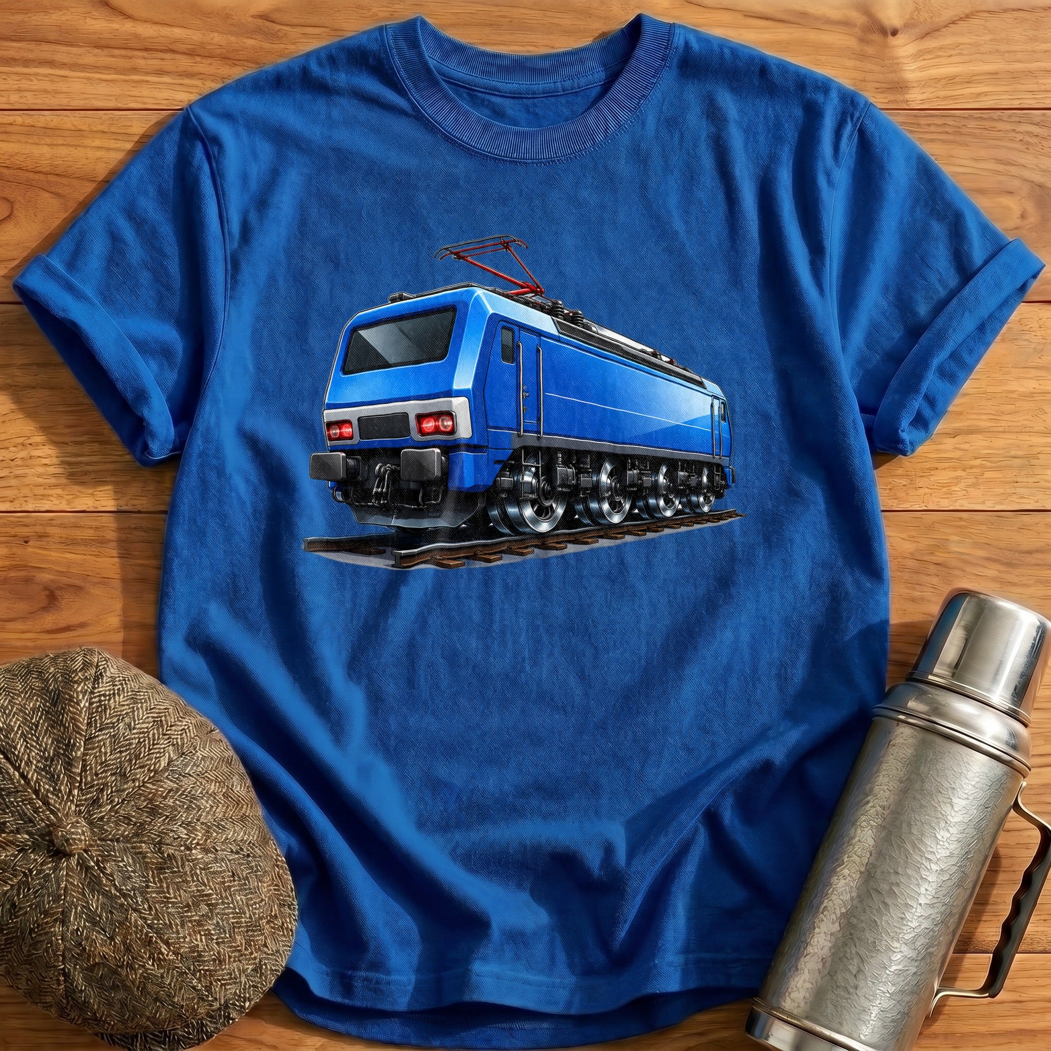 Electricloco Rear34 T-Shirt - Royal
