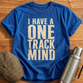 One Track Mind T-Shirt - Royal