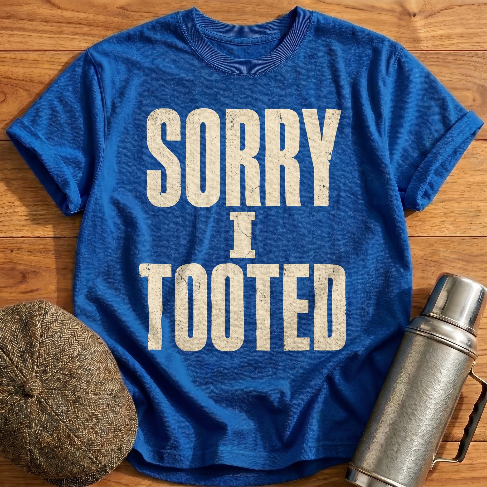 Sorry I Tooted II T-Shirt - Royal