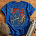 Train Kaiju Poster T-Shirt - Royal