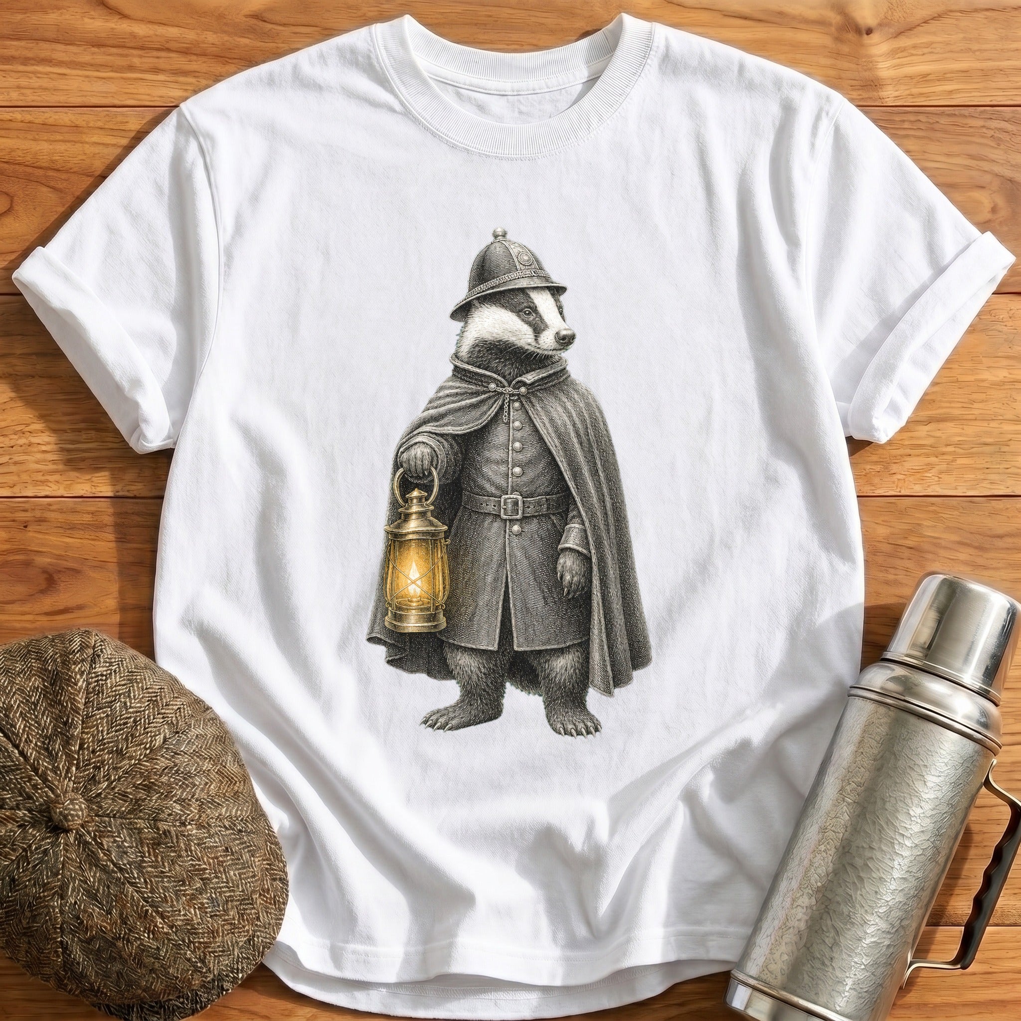 Badger Guard T-Shirt - White