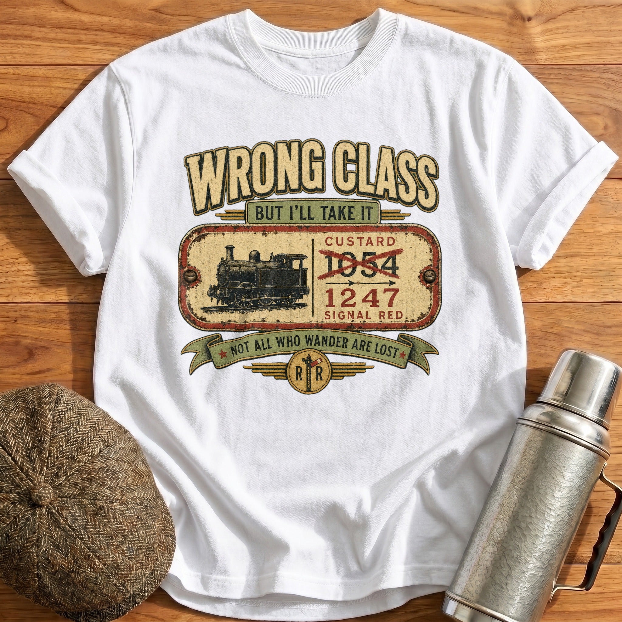 Wrong Class T-Shirt - White