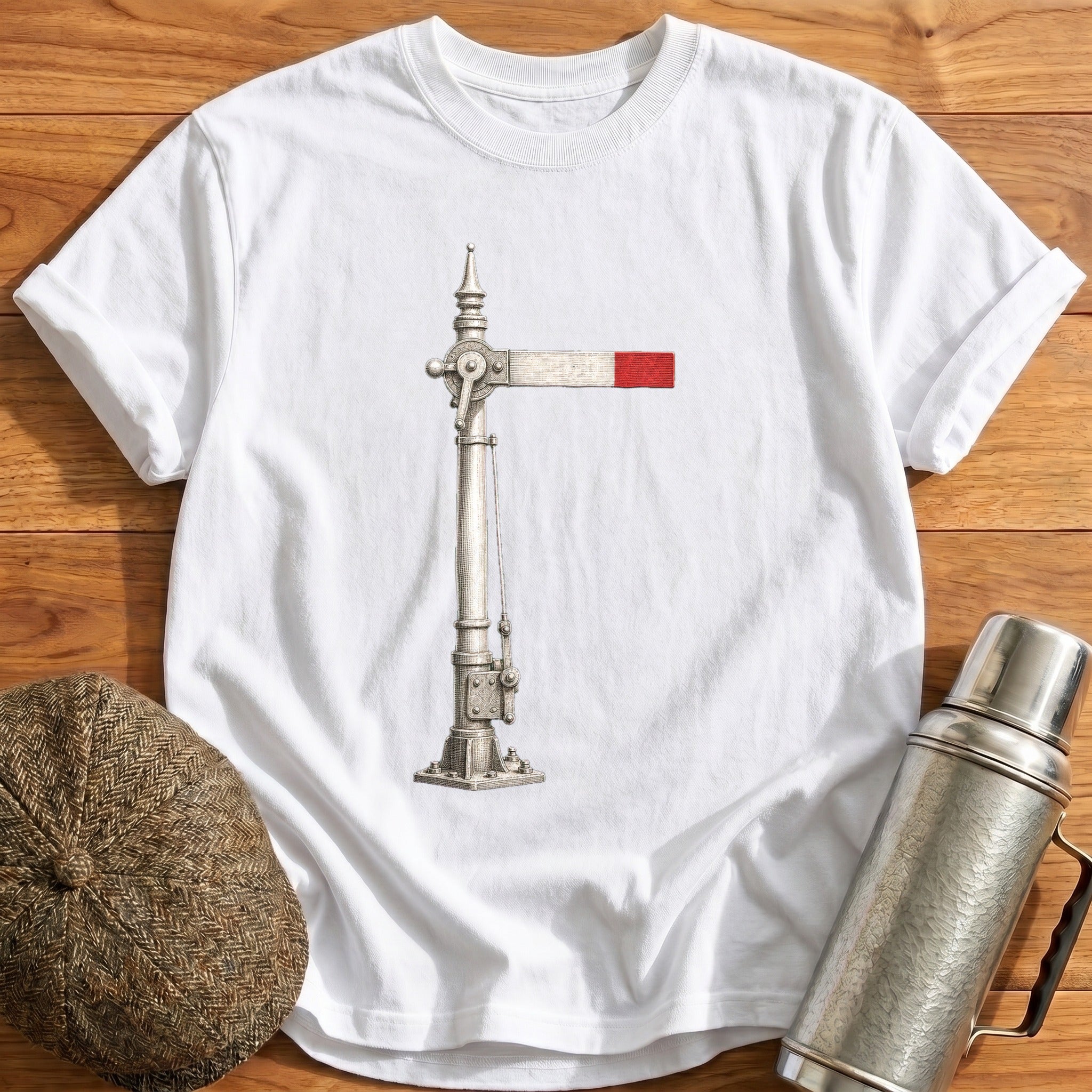 Semaphore Signal Arm II T-Shirt - White