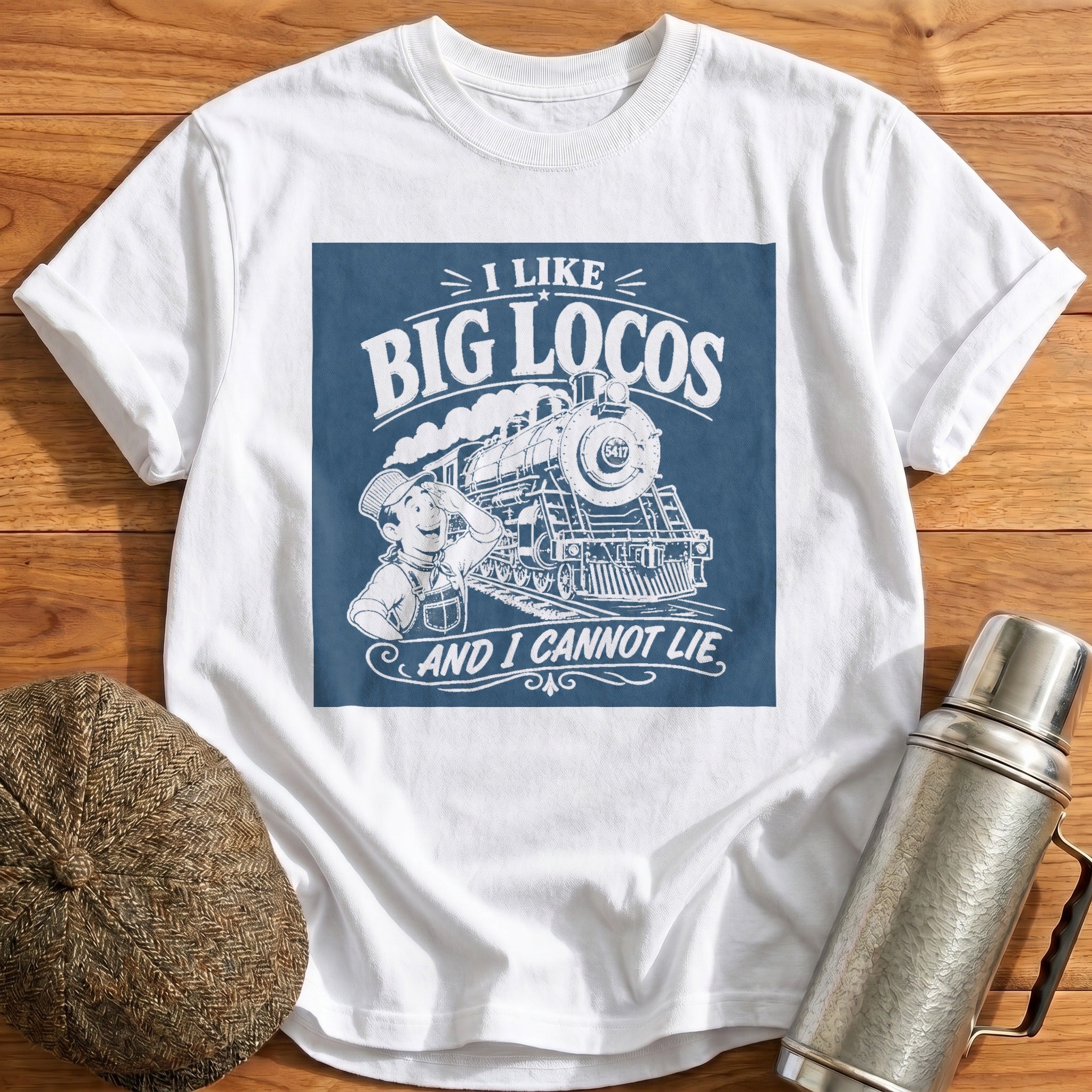 I Like Big Locos T-Shirt - White
