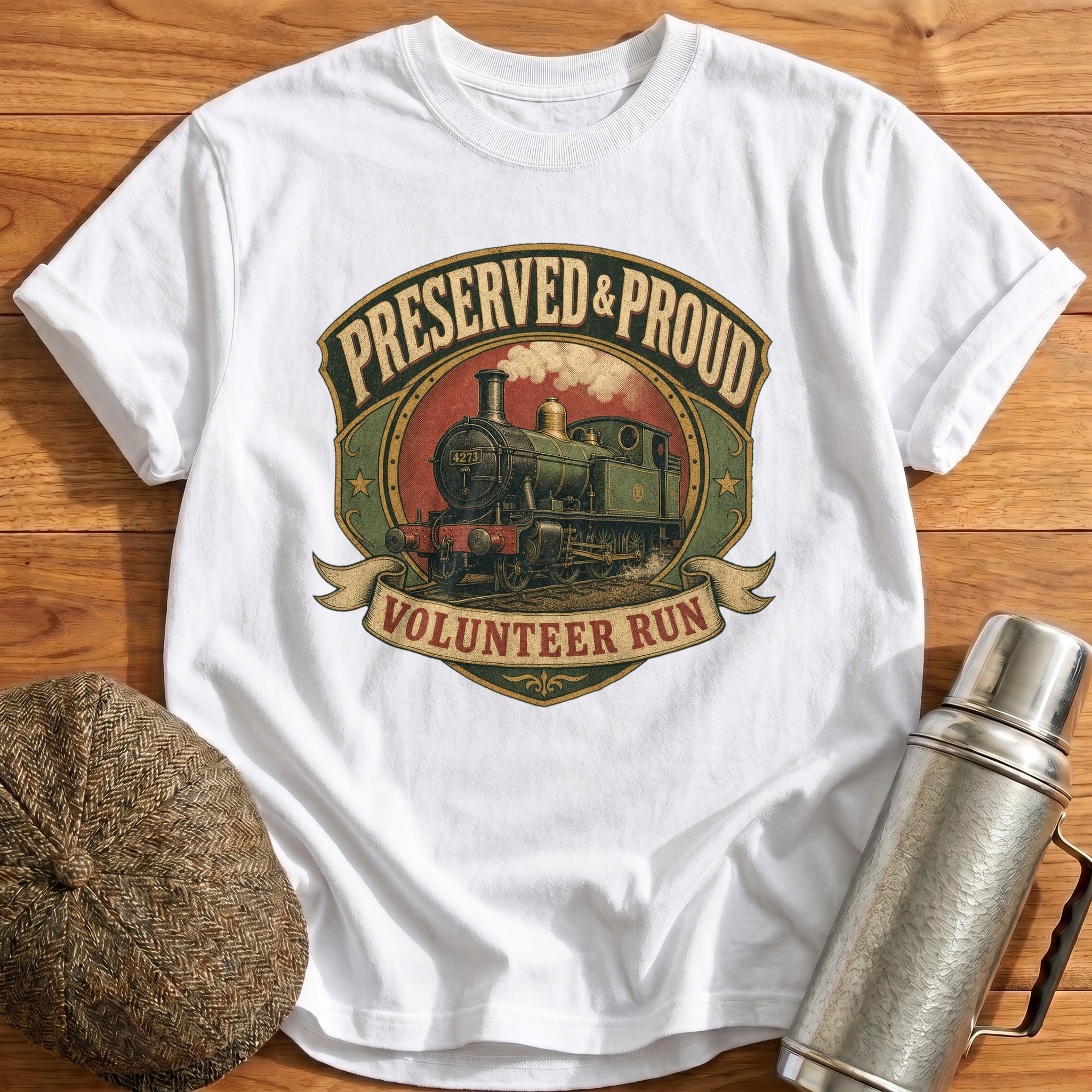 Preserved & Proud T-Shirt - White