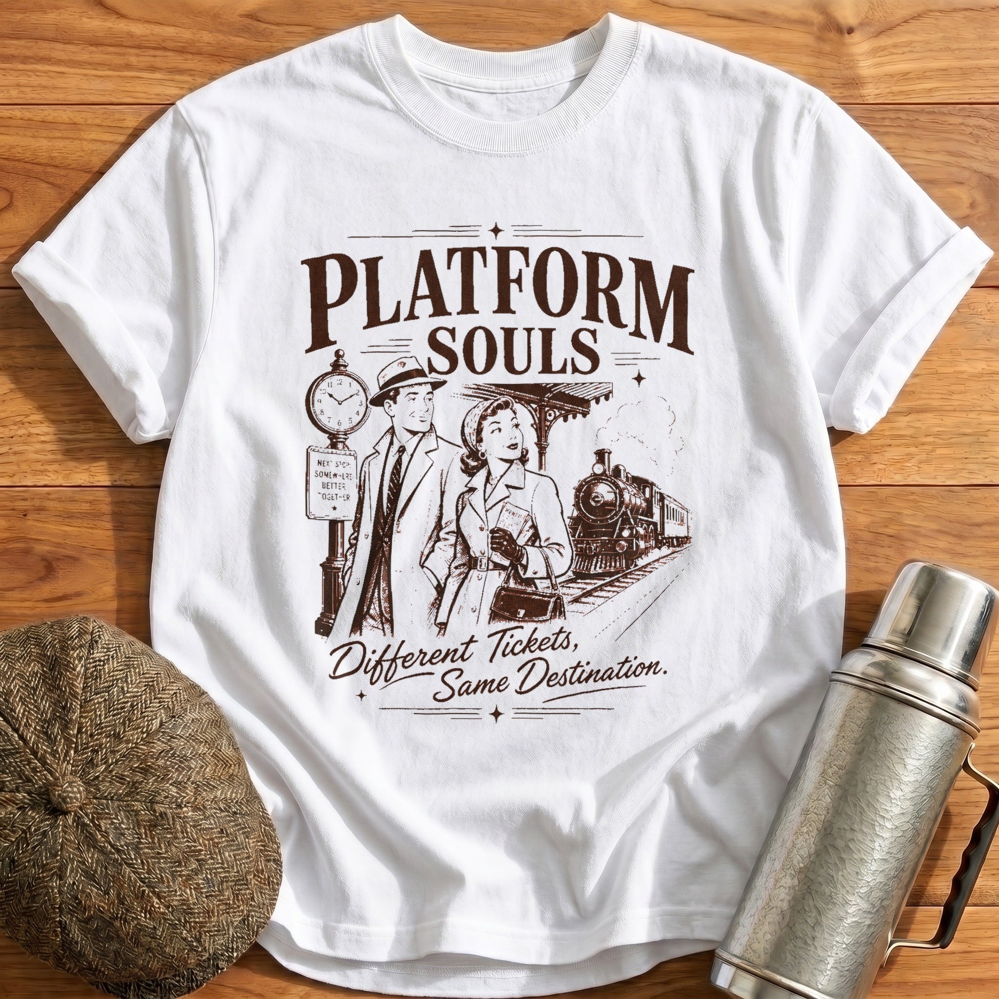 Platform Souls T-Shirt - White
