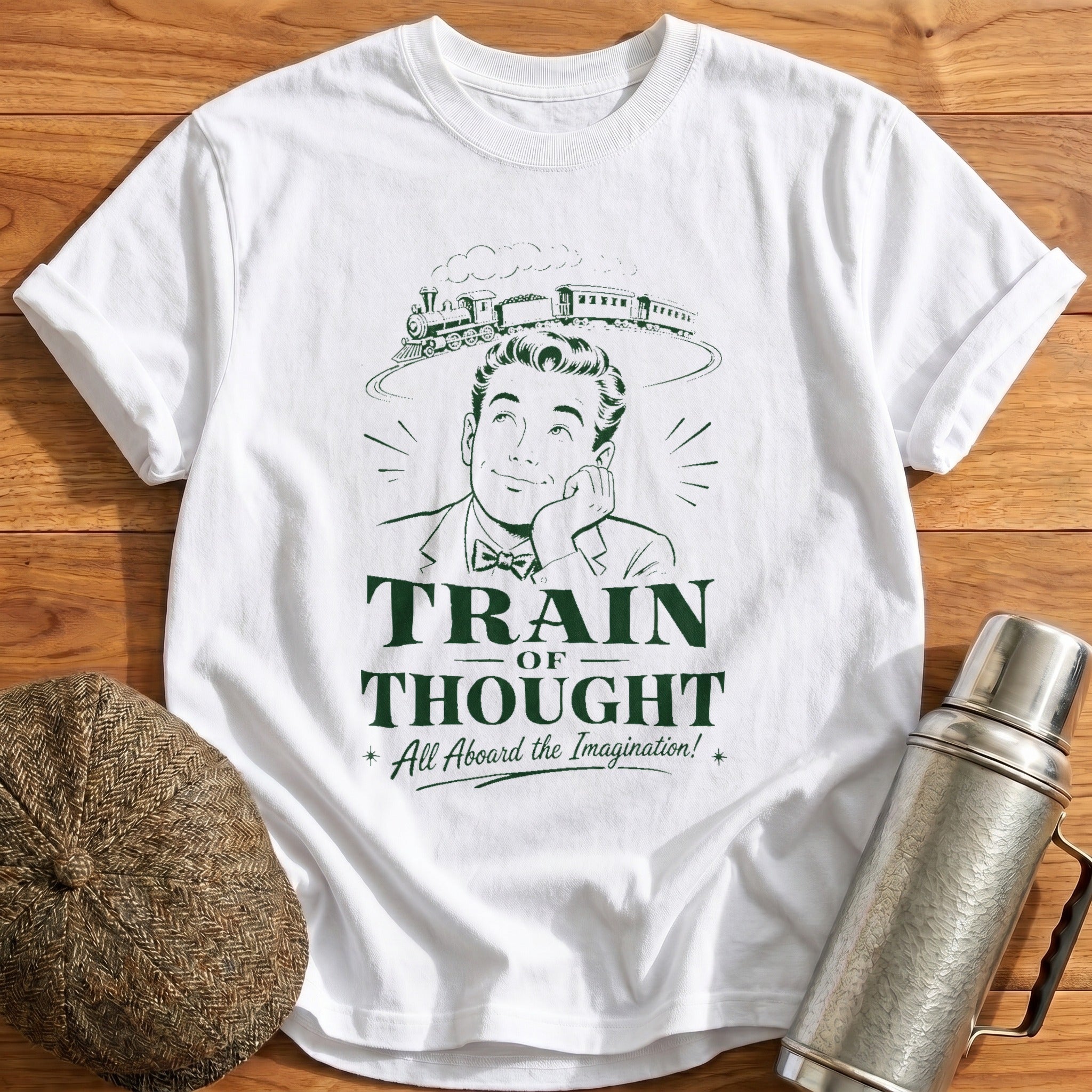 Train of Thought T-Shirt - White