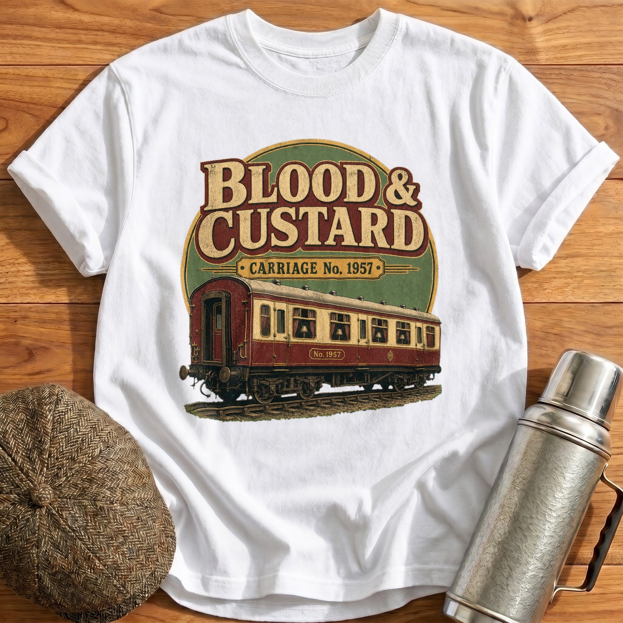 Blood & Custard T-Shirt - White