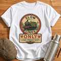 Slow Lines Only T-Shirt - White