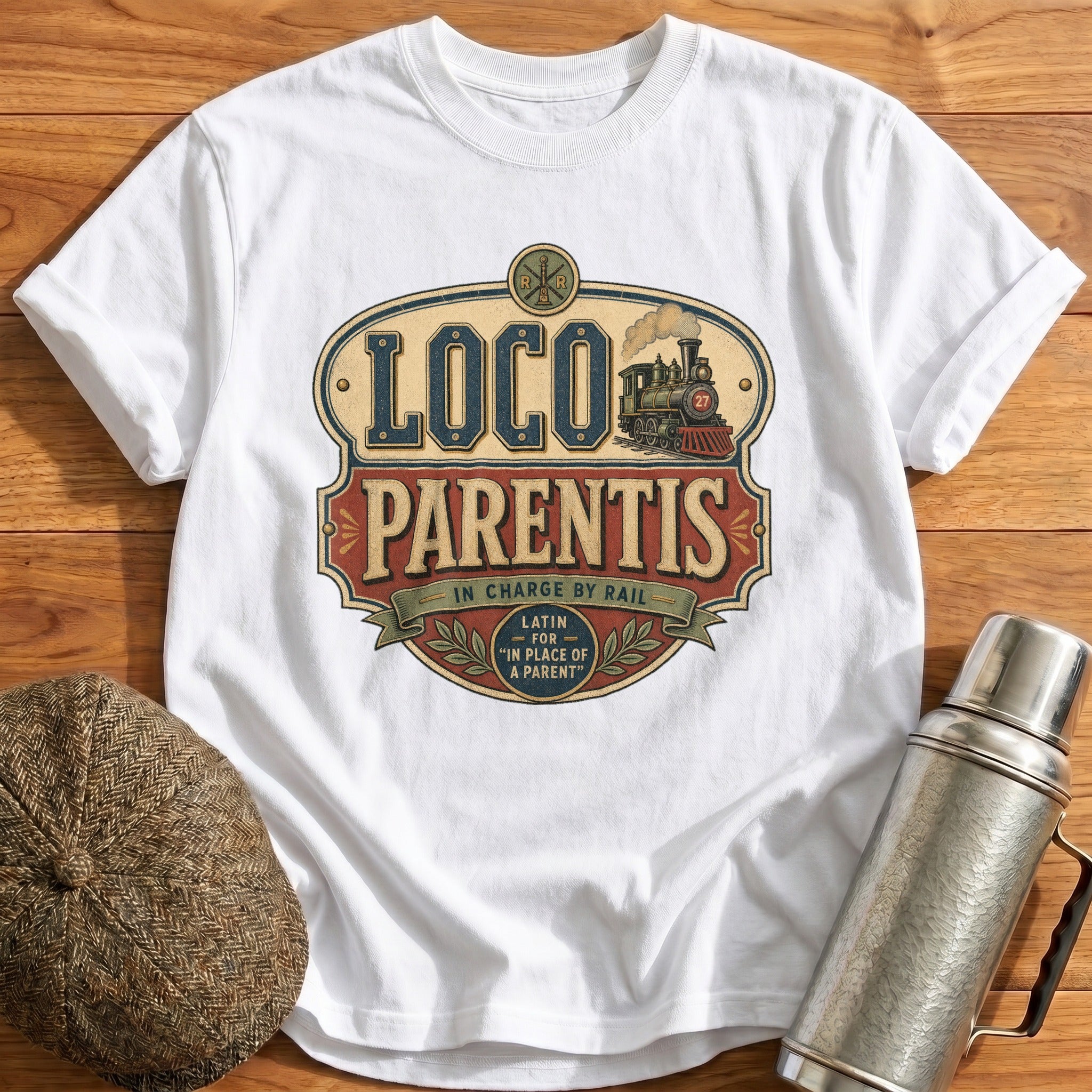 Loco Parentis T-Shirt - White