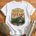 The Golden Age of Steam II Kids T-Shirt - White