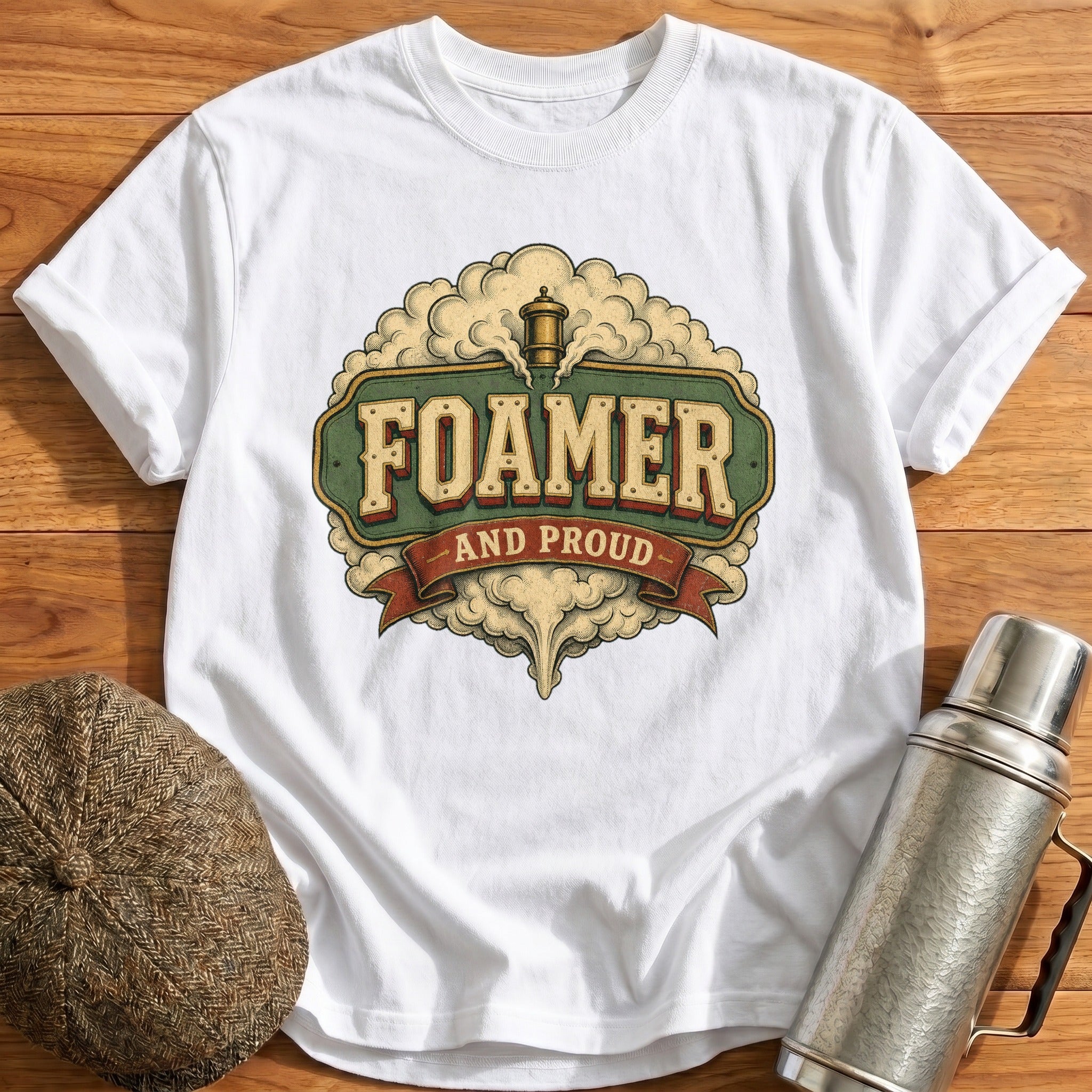 Foamer T-Shirt - White