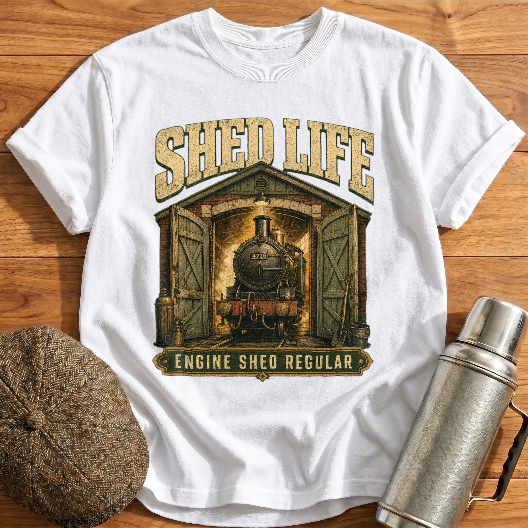 Shed Life T-Shirt - White