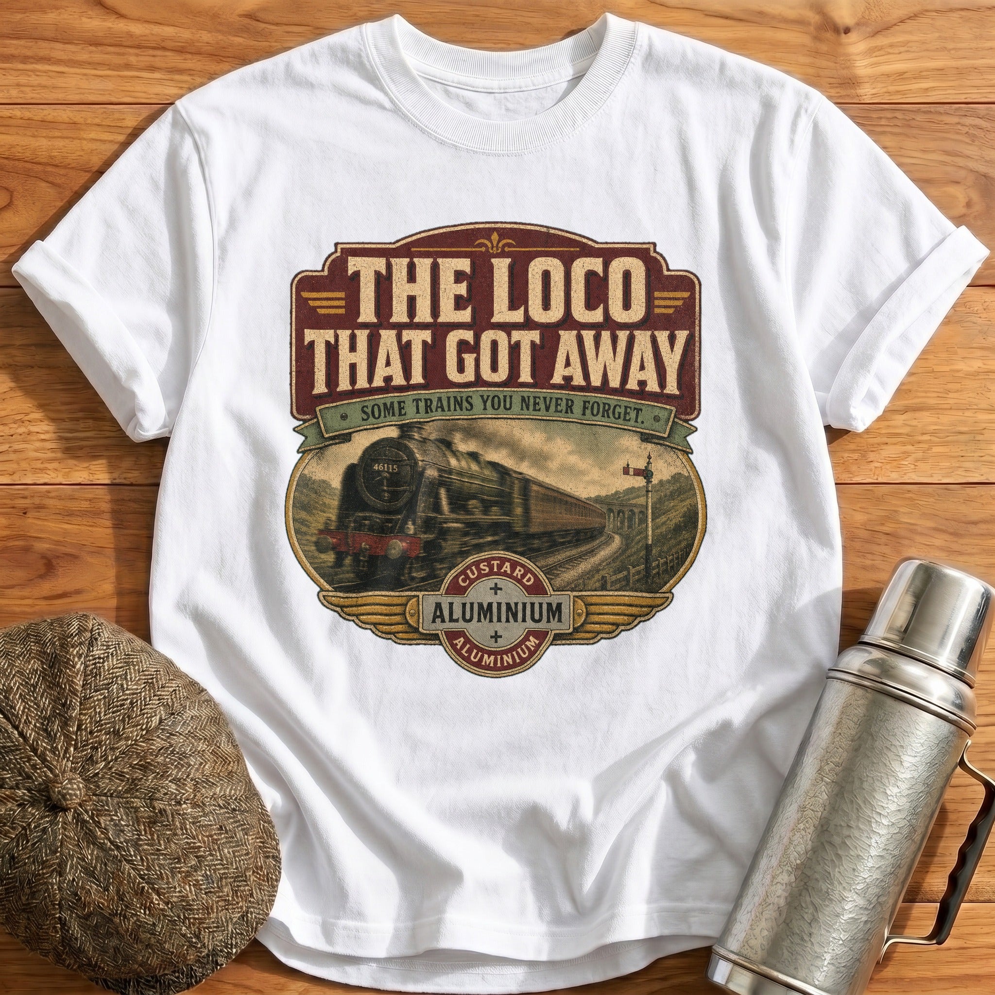 The Loco That Got Away T-Shirt - White