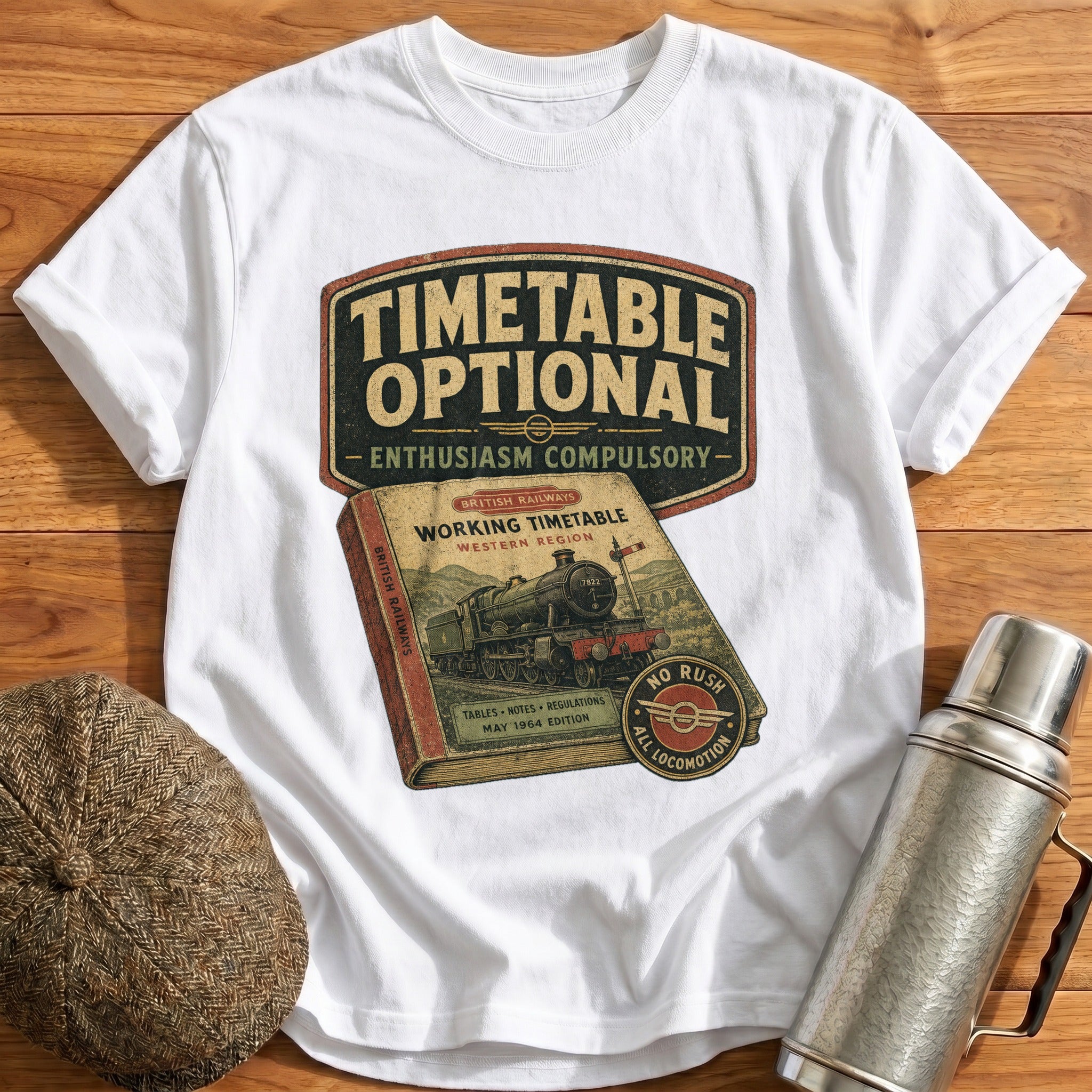 Timetable Optional T-Shirt - White