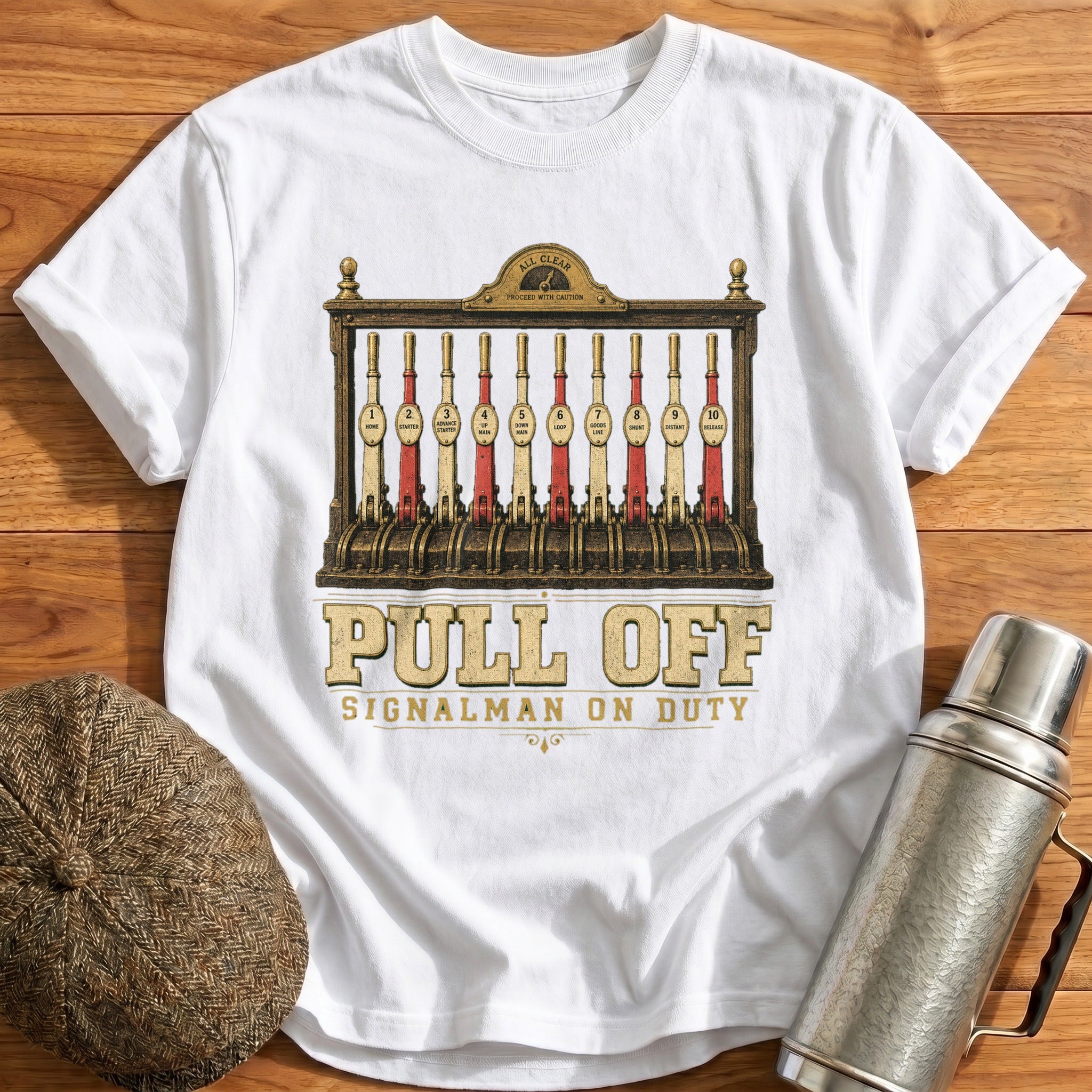 Pull Off T-Shirt - White