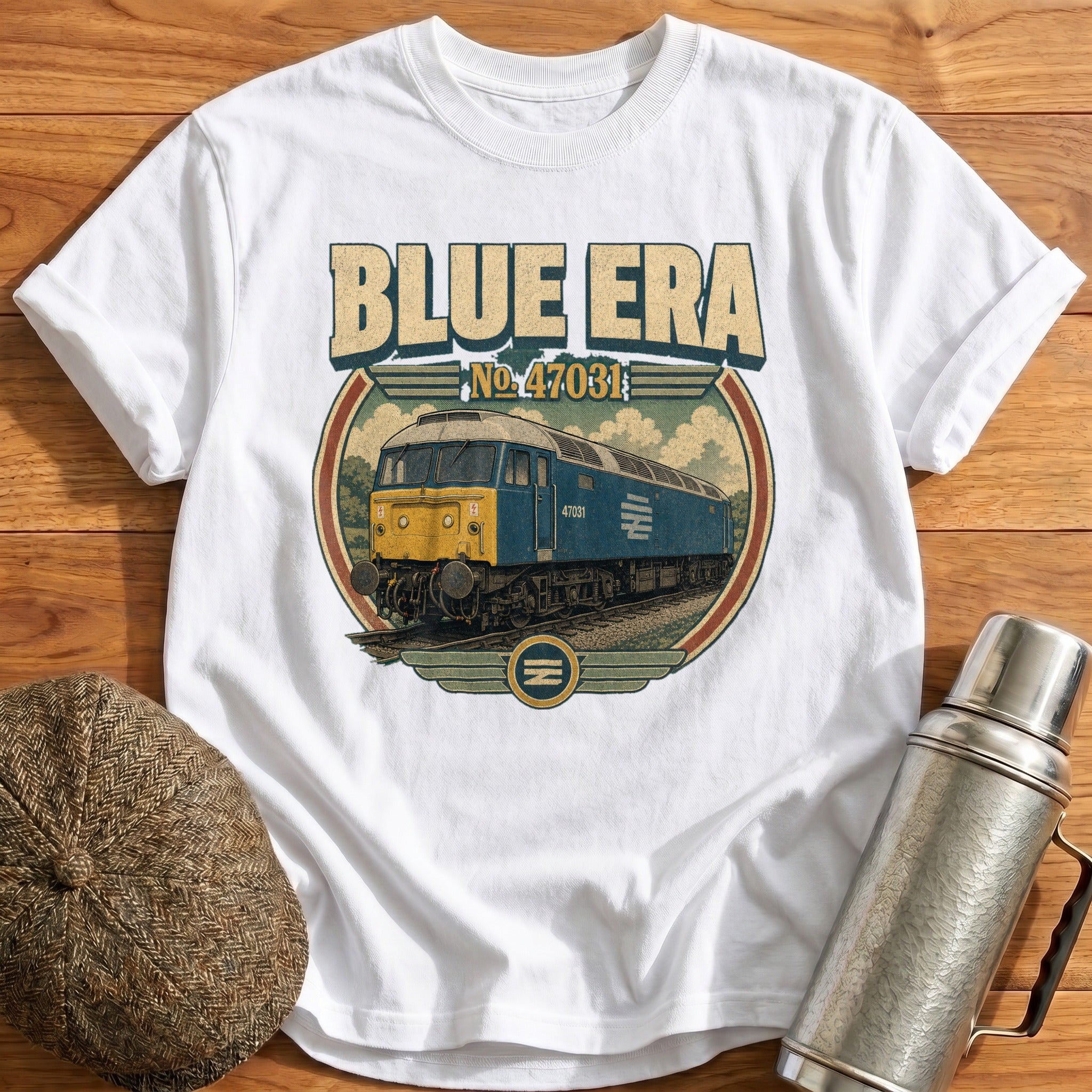 Blue Era T-Shirt - White