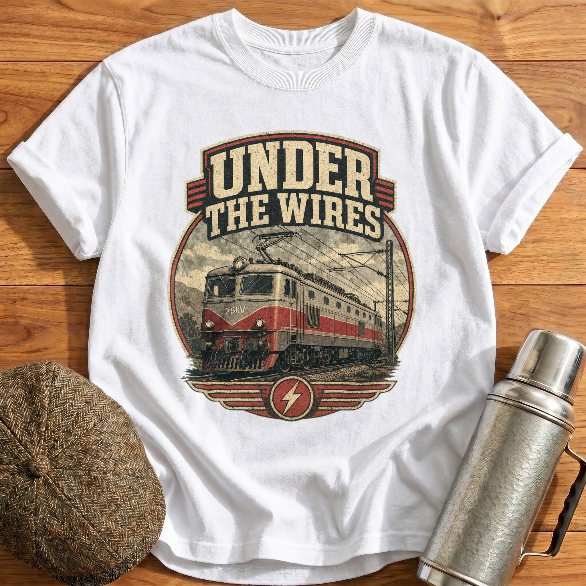 Under the Wires T-Shirt - White