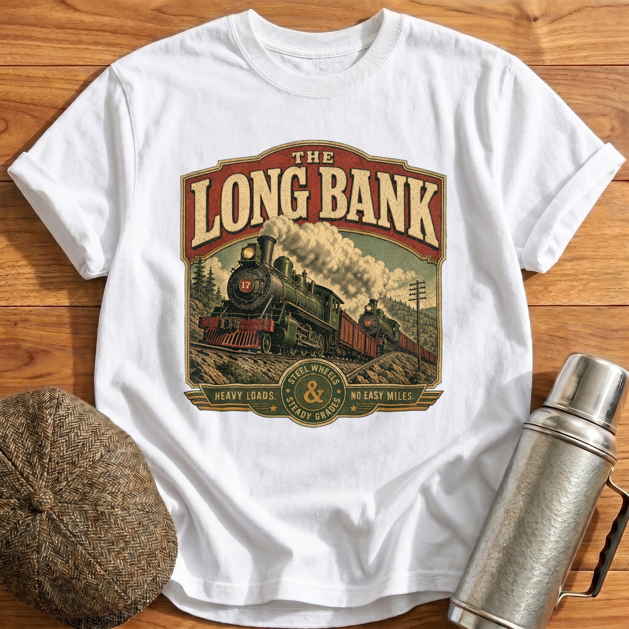 The Long Bank T-Shirt - White