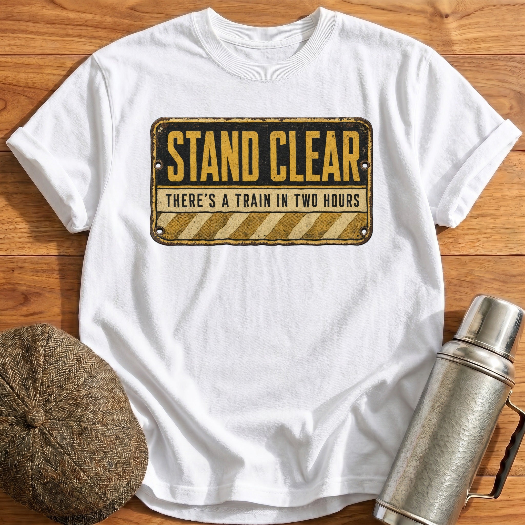 Stand Clear T-Shirt - White