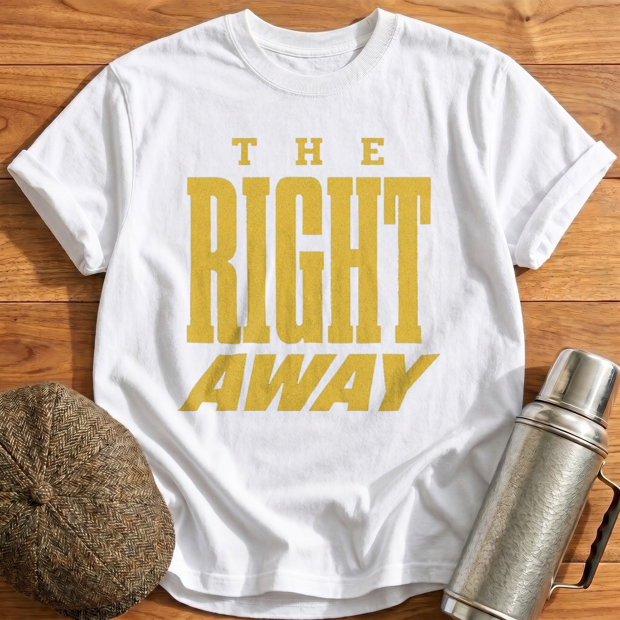 The Right Away T-Shirt - White