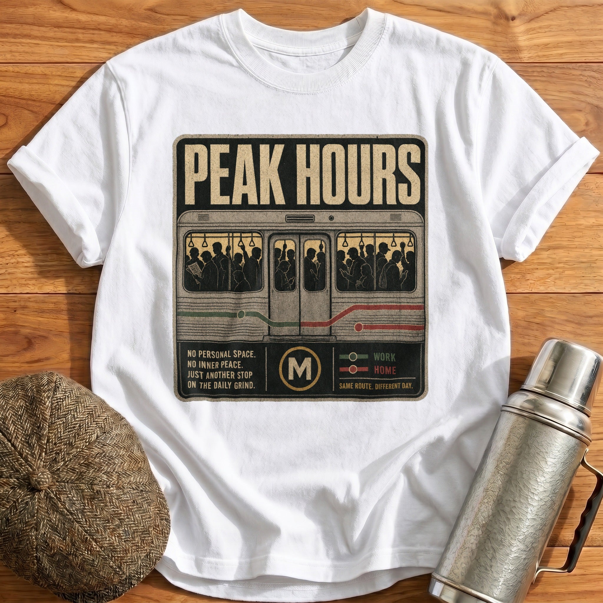 Peak Hours T-Shirt - White