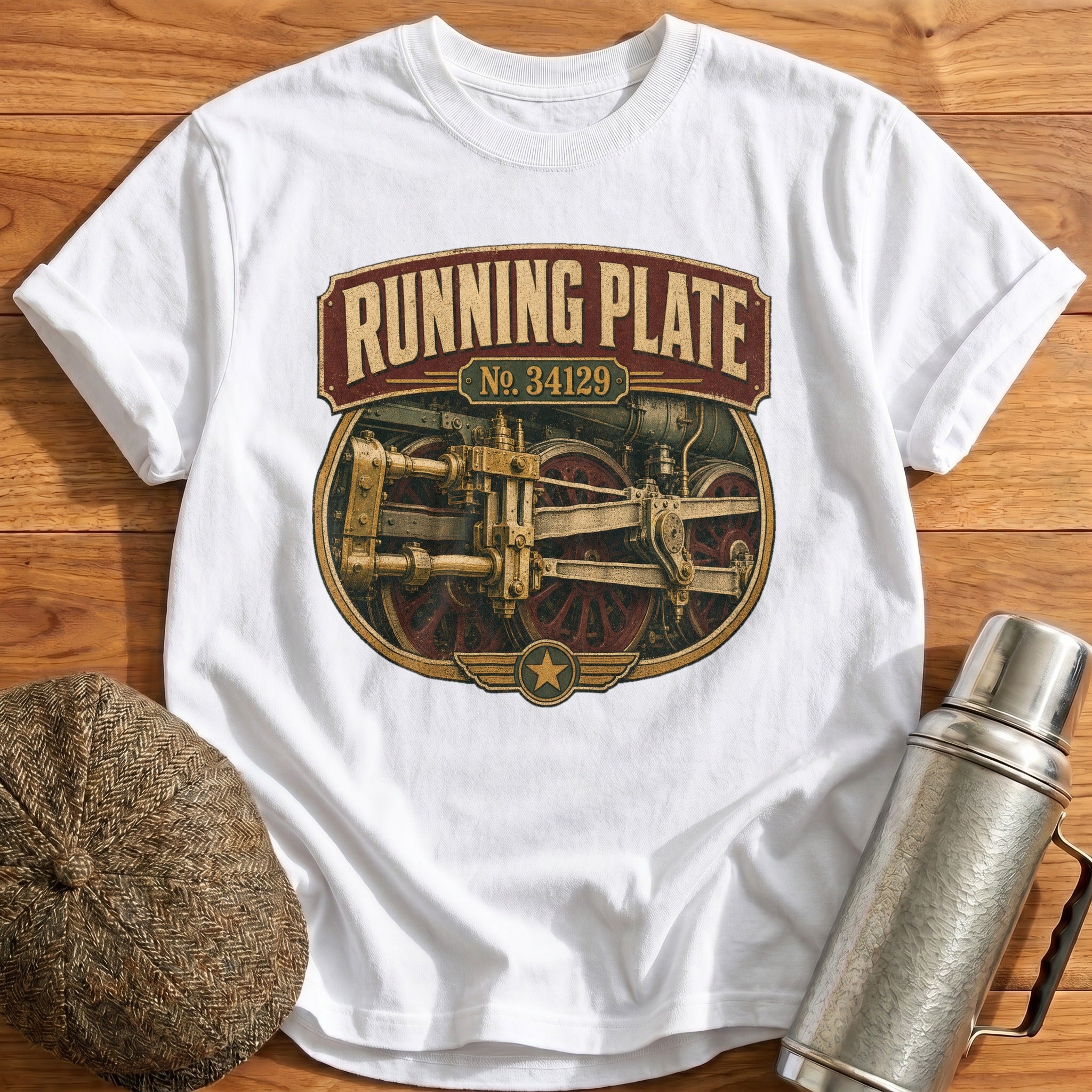 Running Plate T-Shirt - White