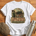 I Only Popped Out for Milk T-Shirt - White